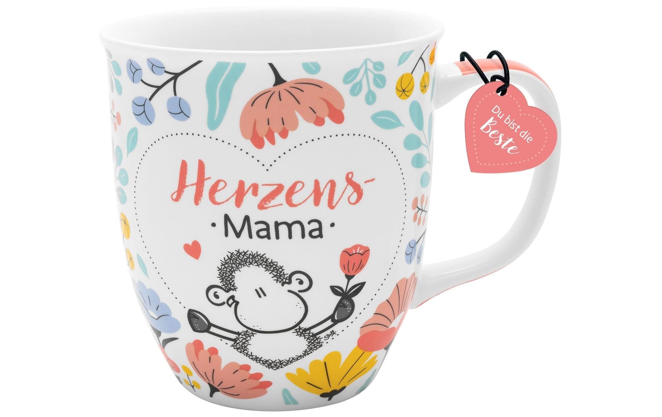 Sheepworld Kaffeetasse Herzensmama 40 cl