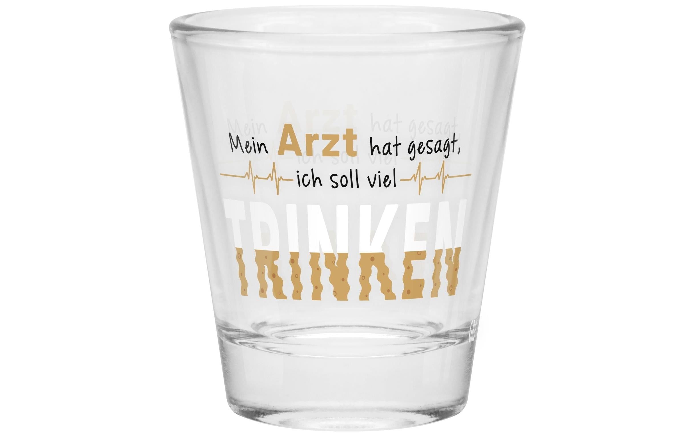 Sheepworld Schnapsglas Arzt 60 ml, 1 Stück