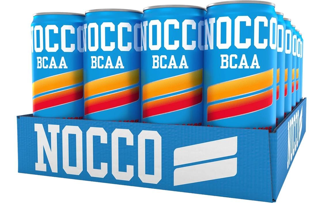 NOCCO Getränk BCAA Blood Orange Del Sol 24 x 0.33 l