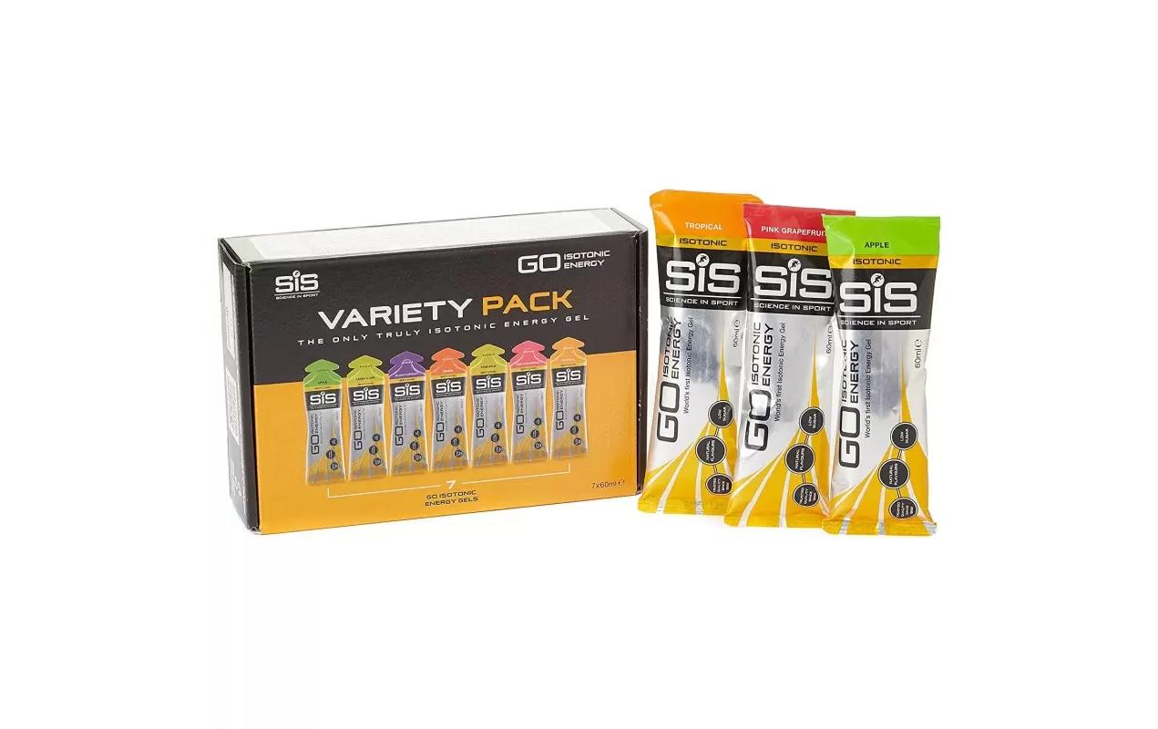 SIS - ScienceinSport Isotonic Gel Testpaket 7 Stück x 60 ml