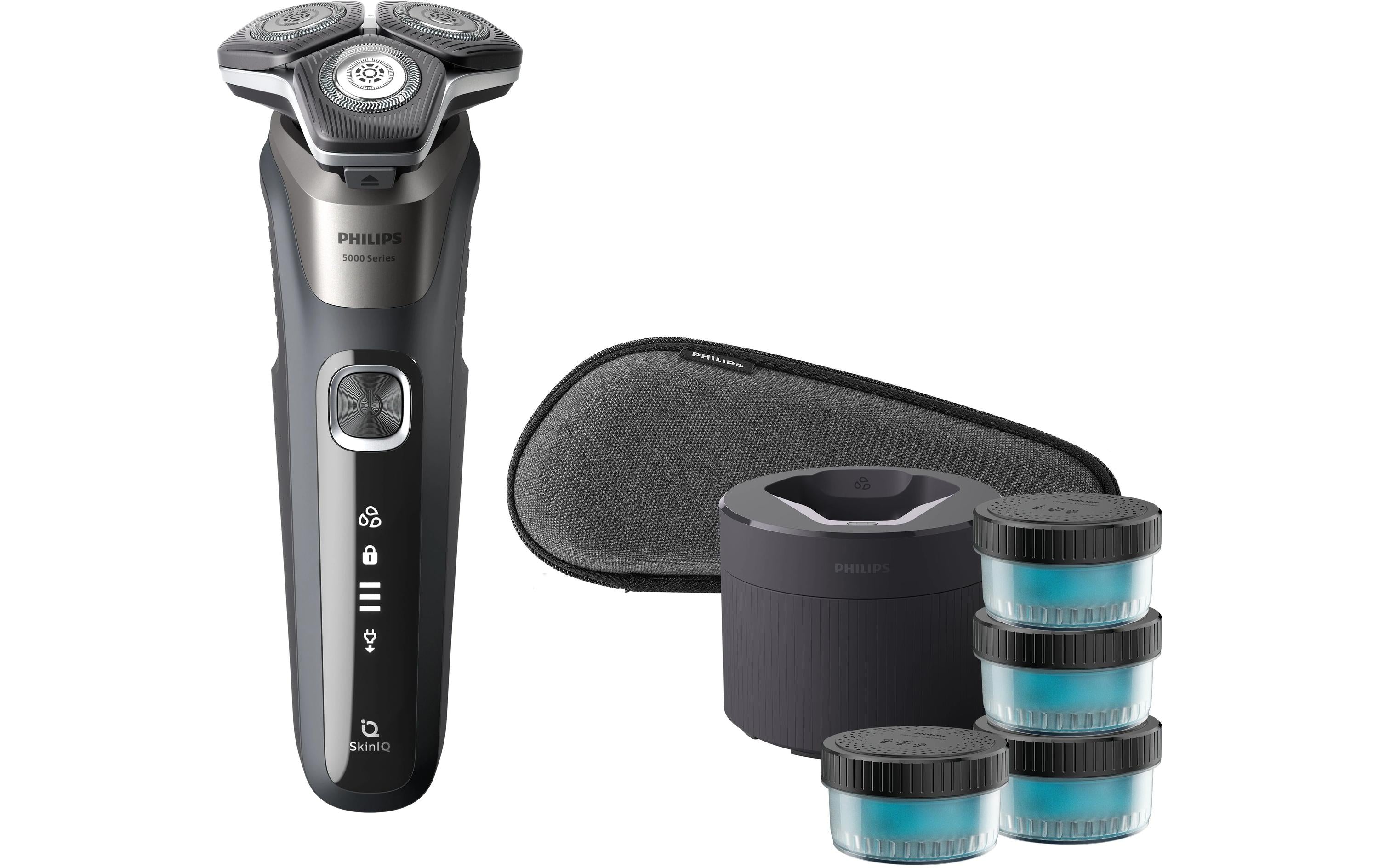 Philips Herrenrasierer Series 5000 S5887/69 mit Reinigungsstation
