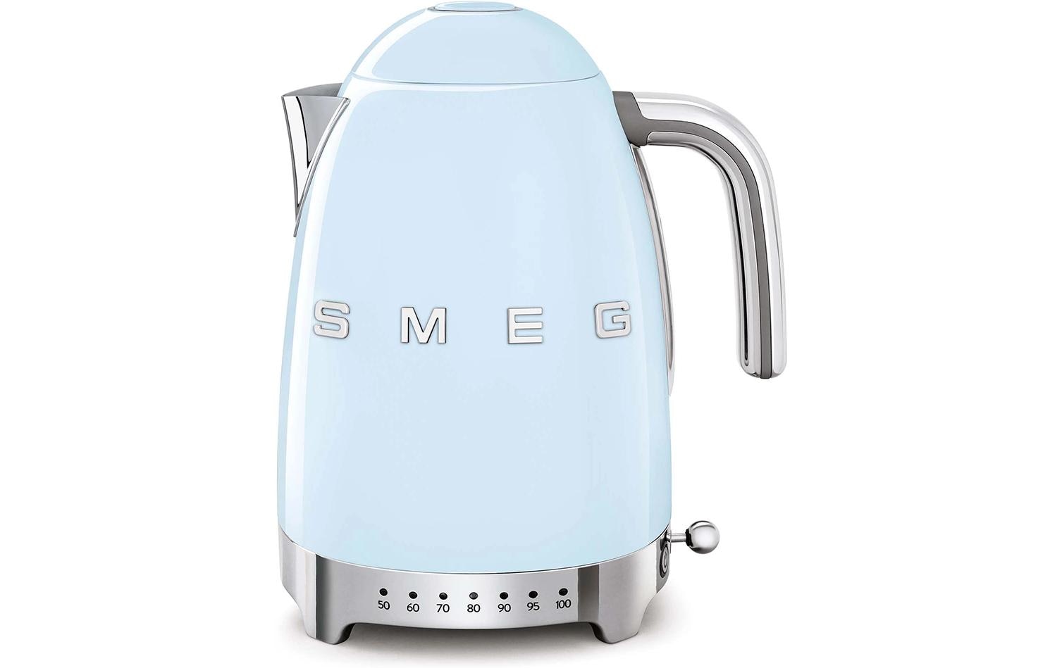 SMEG Wasserkocher 50's Style KLF04PBEU 1.7 l, Pastellblau