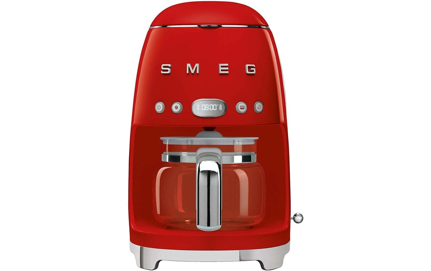 SMEG Filterkaffeemaschine 50's Style DCF02RDEU Rot
