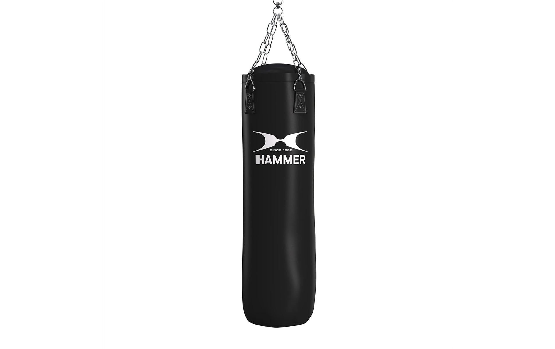 HAMMER Boxsack Premium Black Kick 150 cm