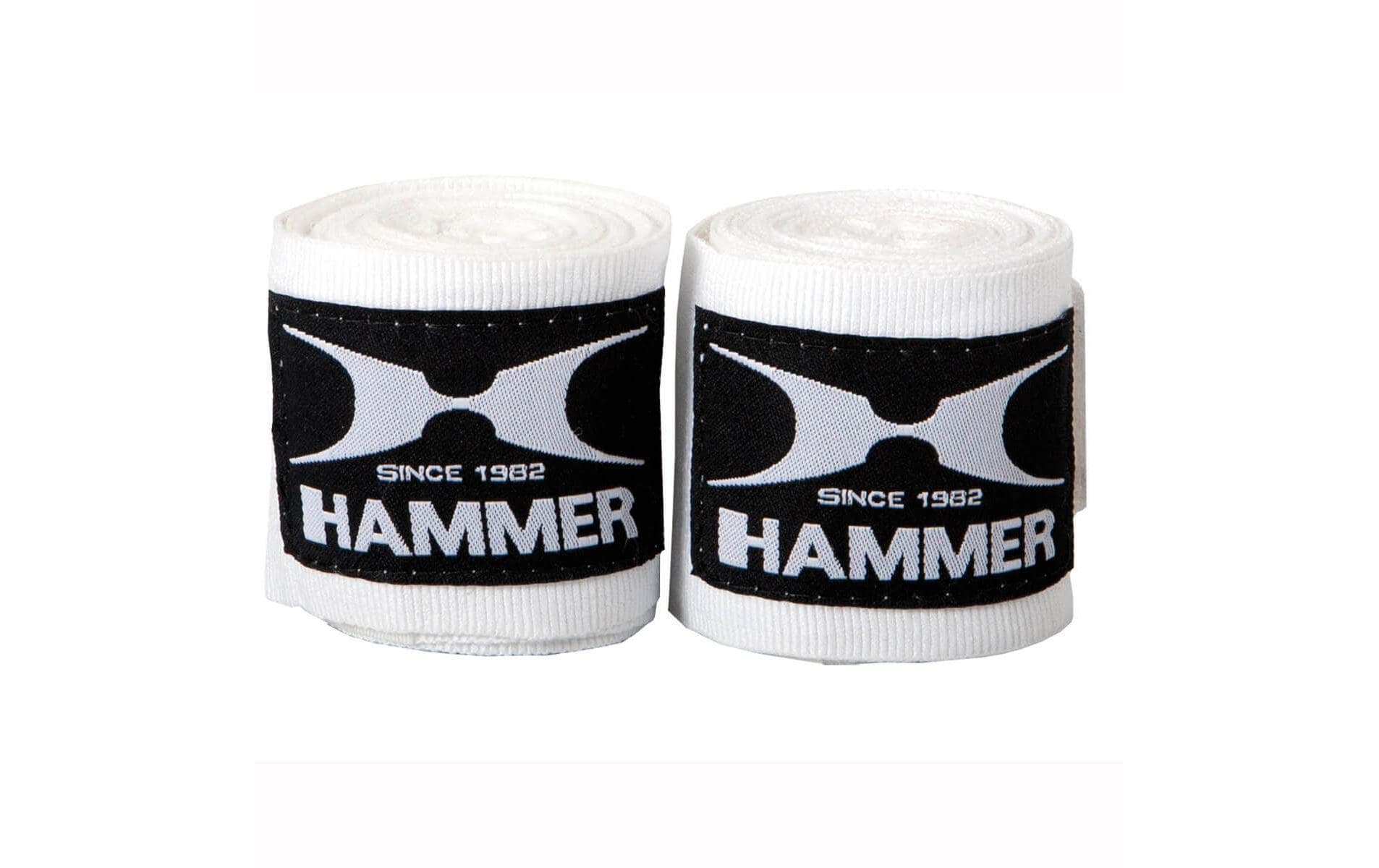 HAMMER Boxbandage elastisch, 4.5 m Schwarz