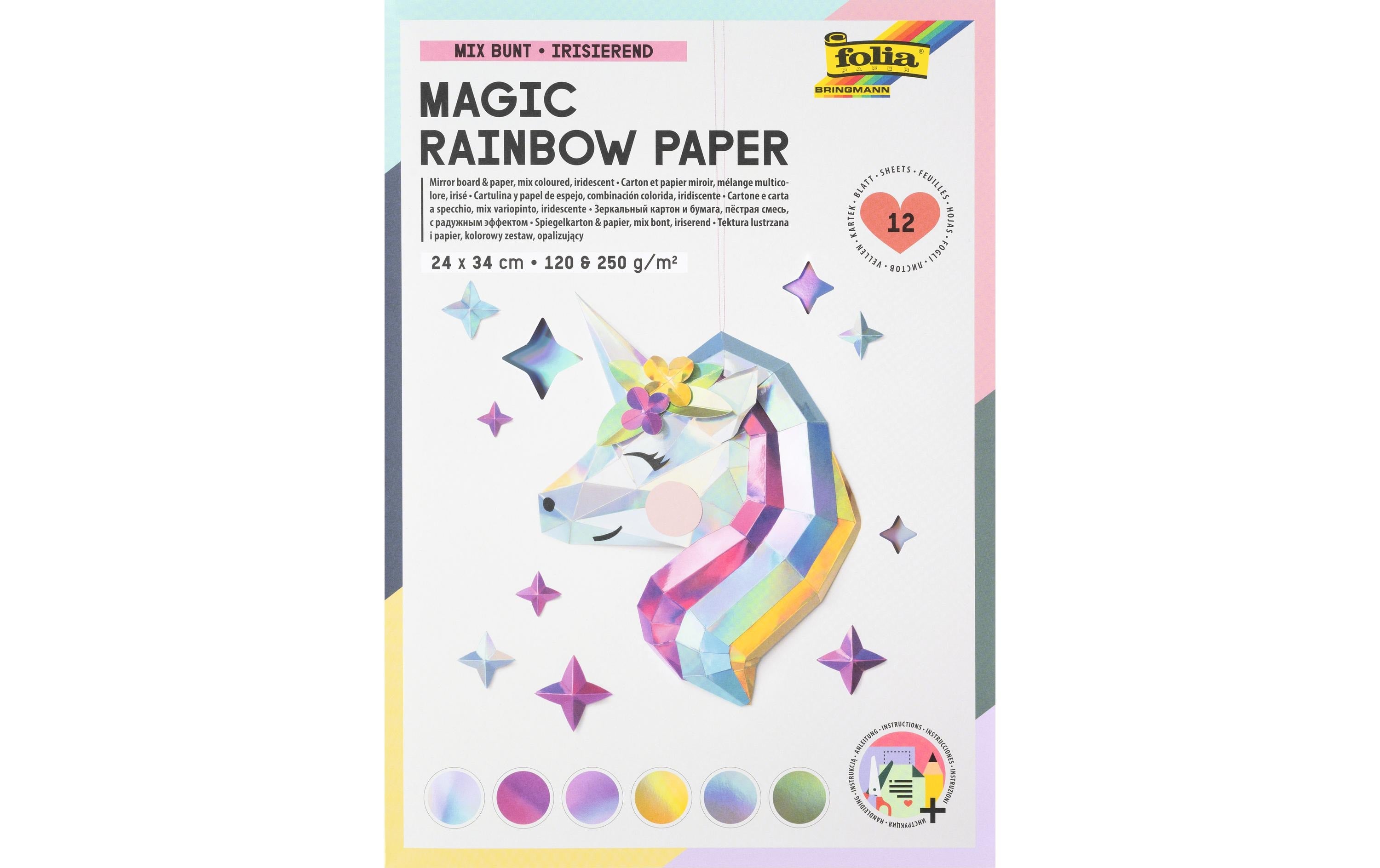 Folia Bastelpapier Motivblock 24 x 34 cm