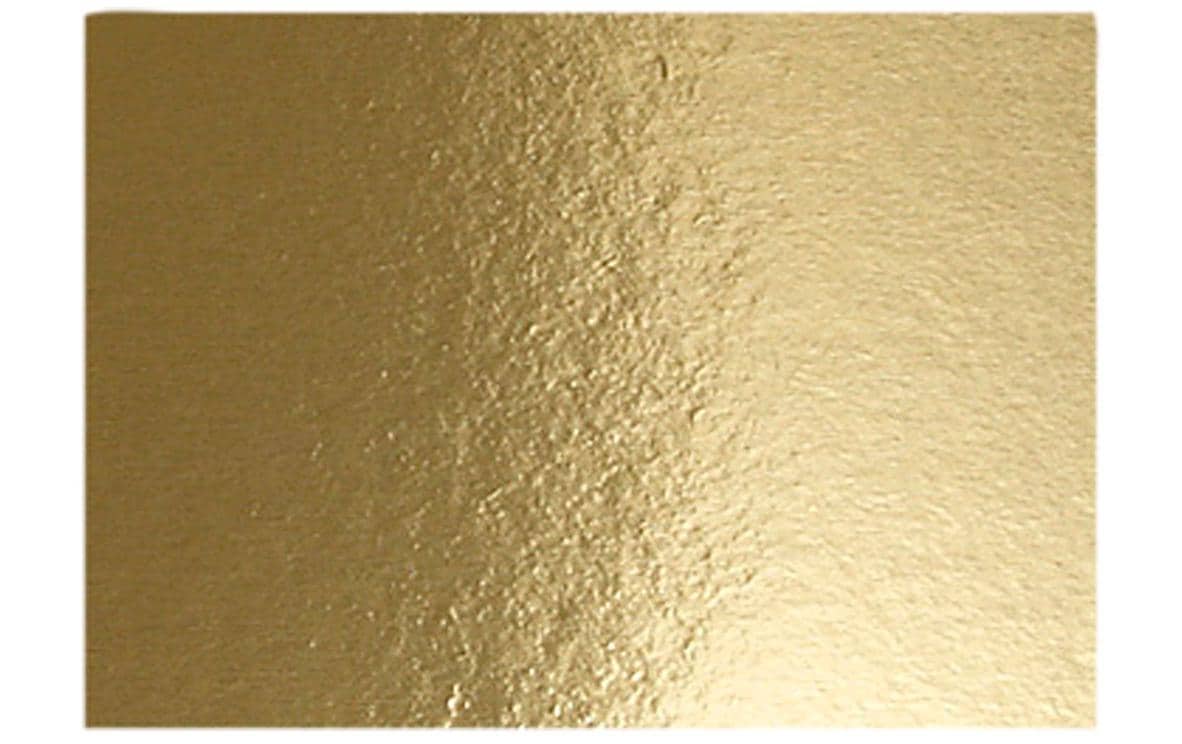 Creativ Company Metallicpapier A4, 280 g/m², Gold,10 Blatt