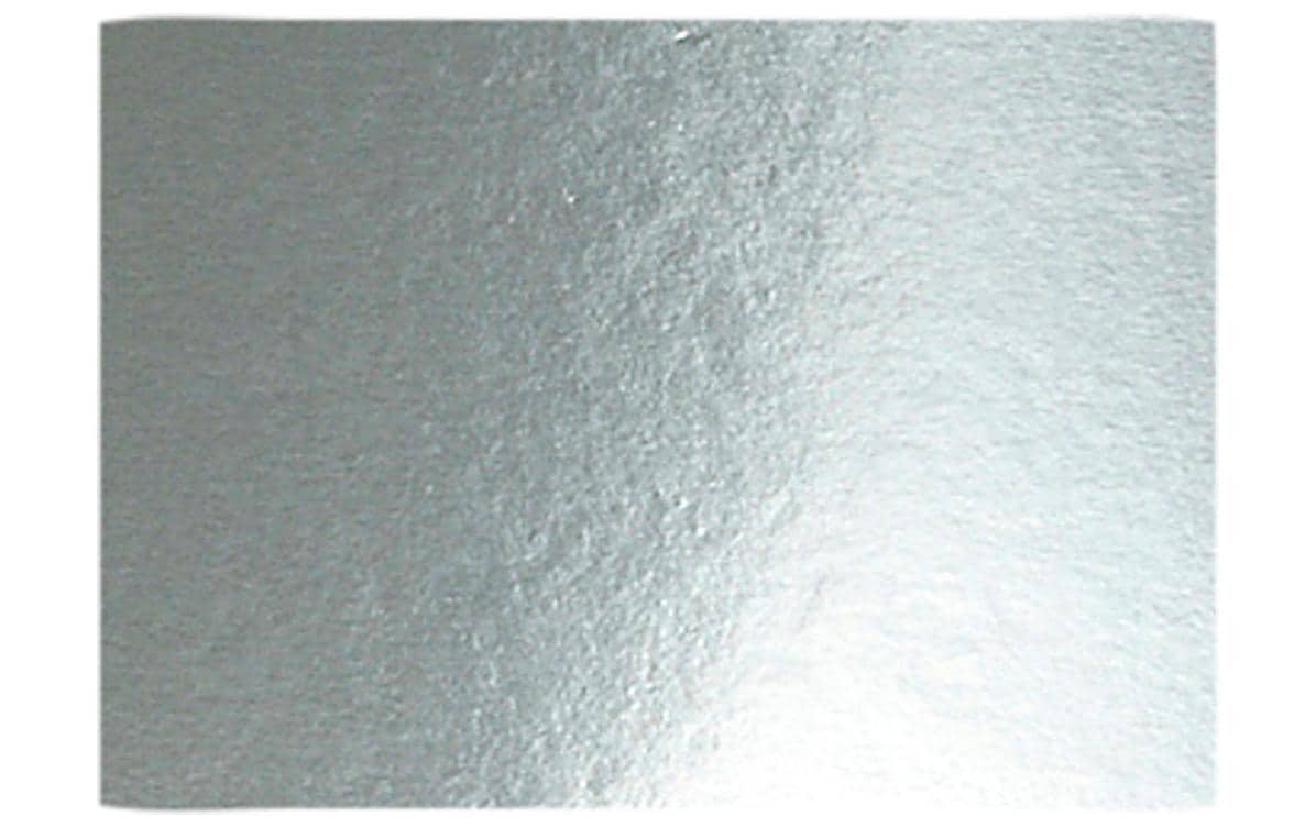 Creativ Company Metallicpapier A4, 280 g/m², Silber,10 Blatt