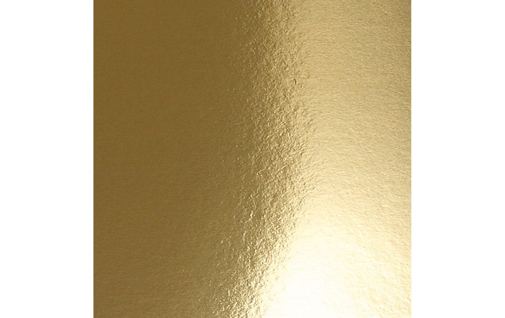 Creativ Company Metallicpapier A2, 280 g/m², Gold,10 Blatt