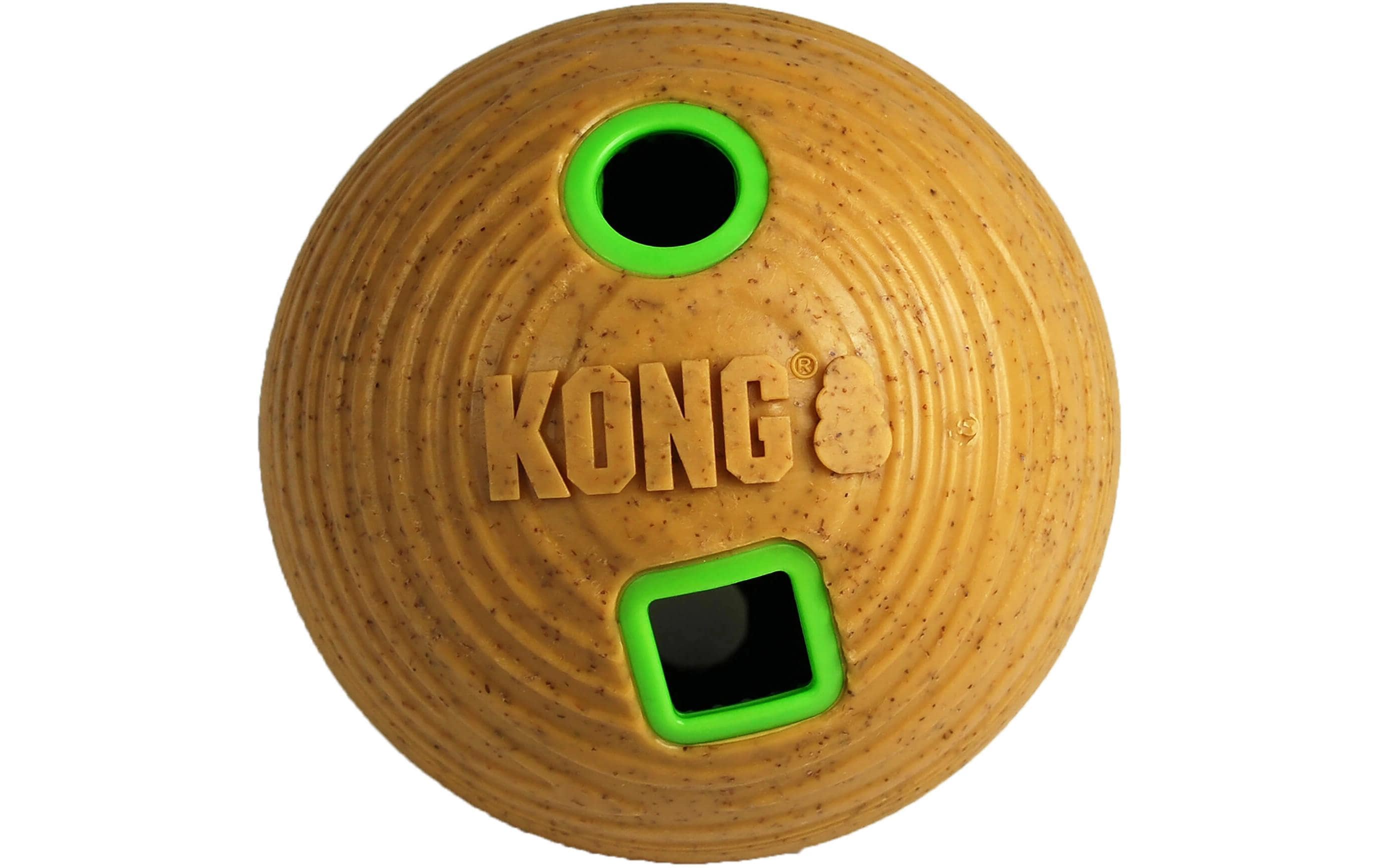 Kong Futterball Bamboo Feeder Ø 12 cm, Gelb