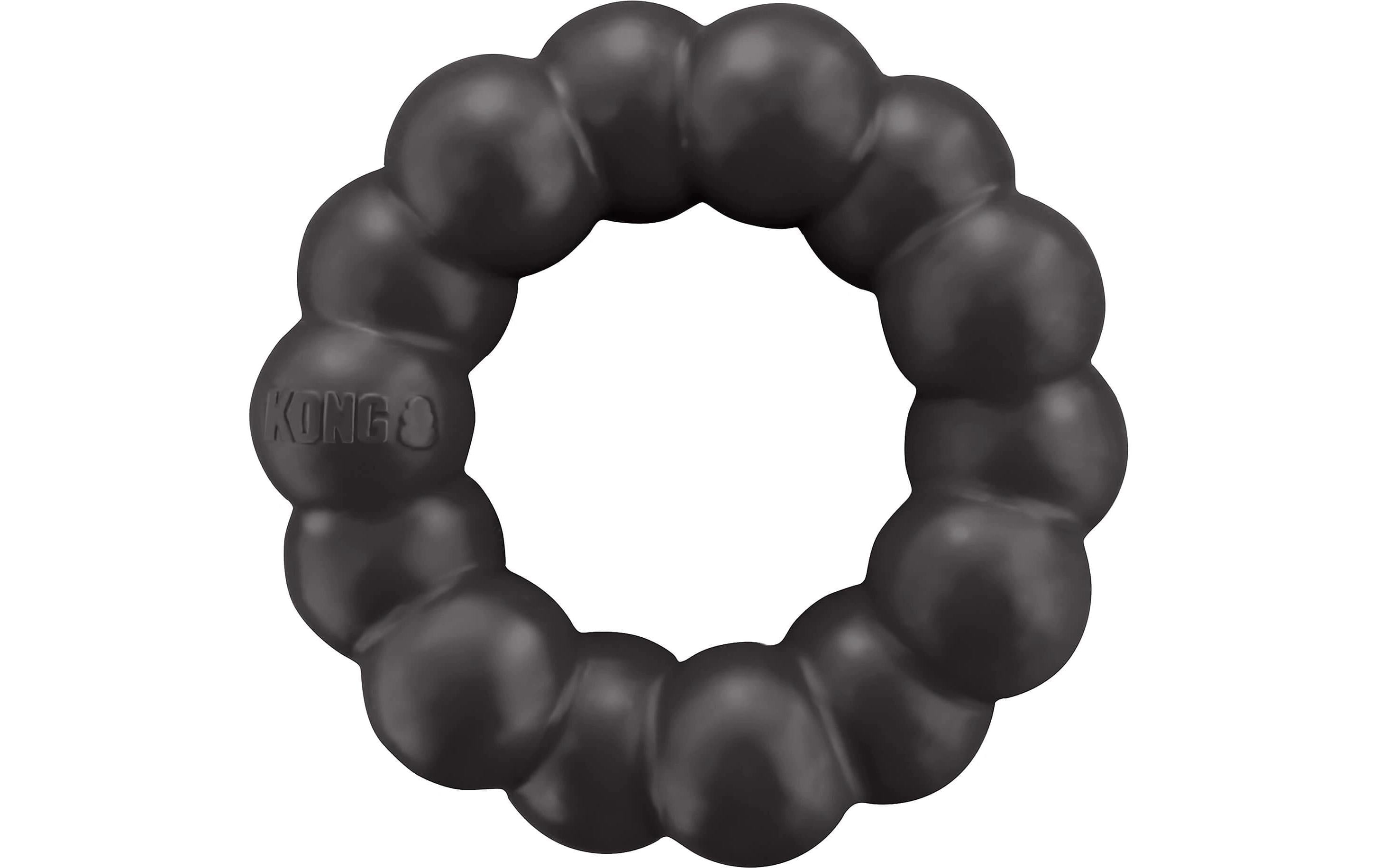 Kong Hunde-Spielzeug Extreme Ring Ø 12.5 cm, Schwarz