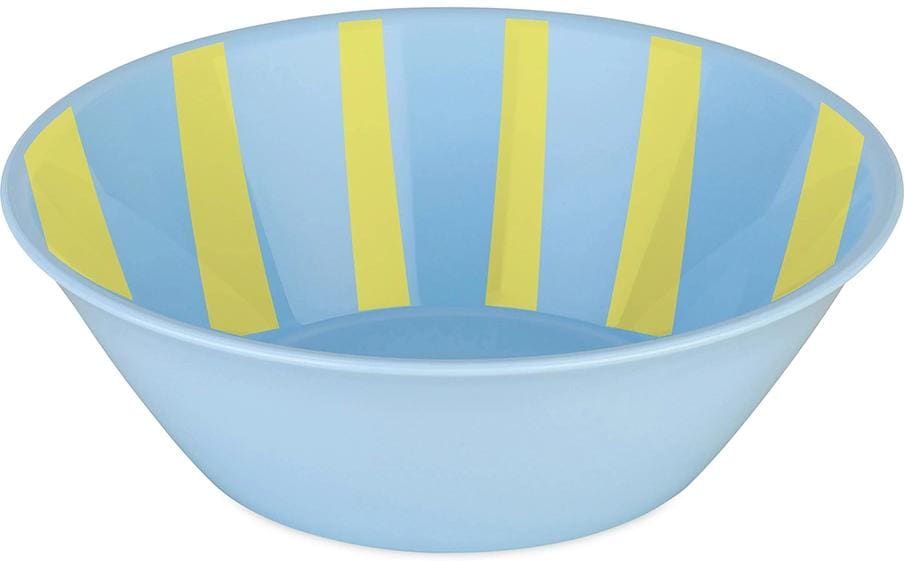 Koziol Schüssel Nora S Stripes 13.7 cm,1 Stück, Sweet Blue
