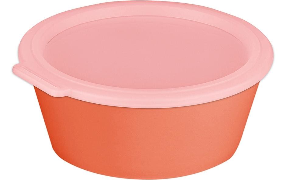 Koziol Schale Nora Box 18.8 cm, 1 Stück, Strong Coral/Sweet Pink