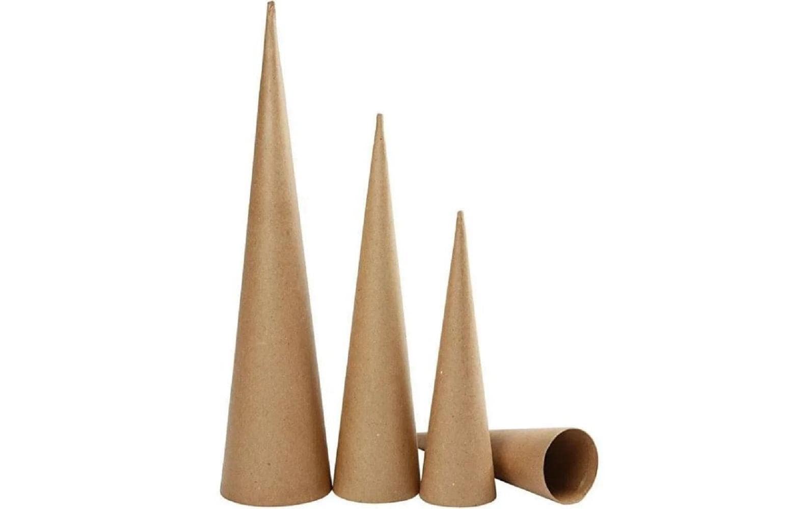 Creativ Company Papp-Kegel 3-teilig