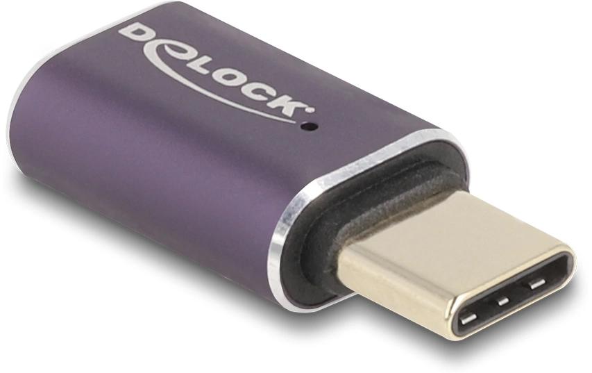 Delock USB-Adapter 40 Gbps Portschoner USB-C Stecker - USB-C Buchse