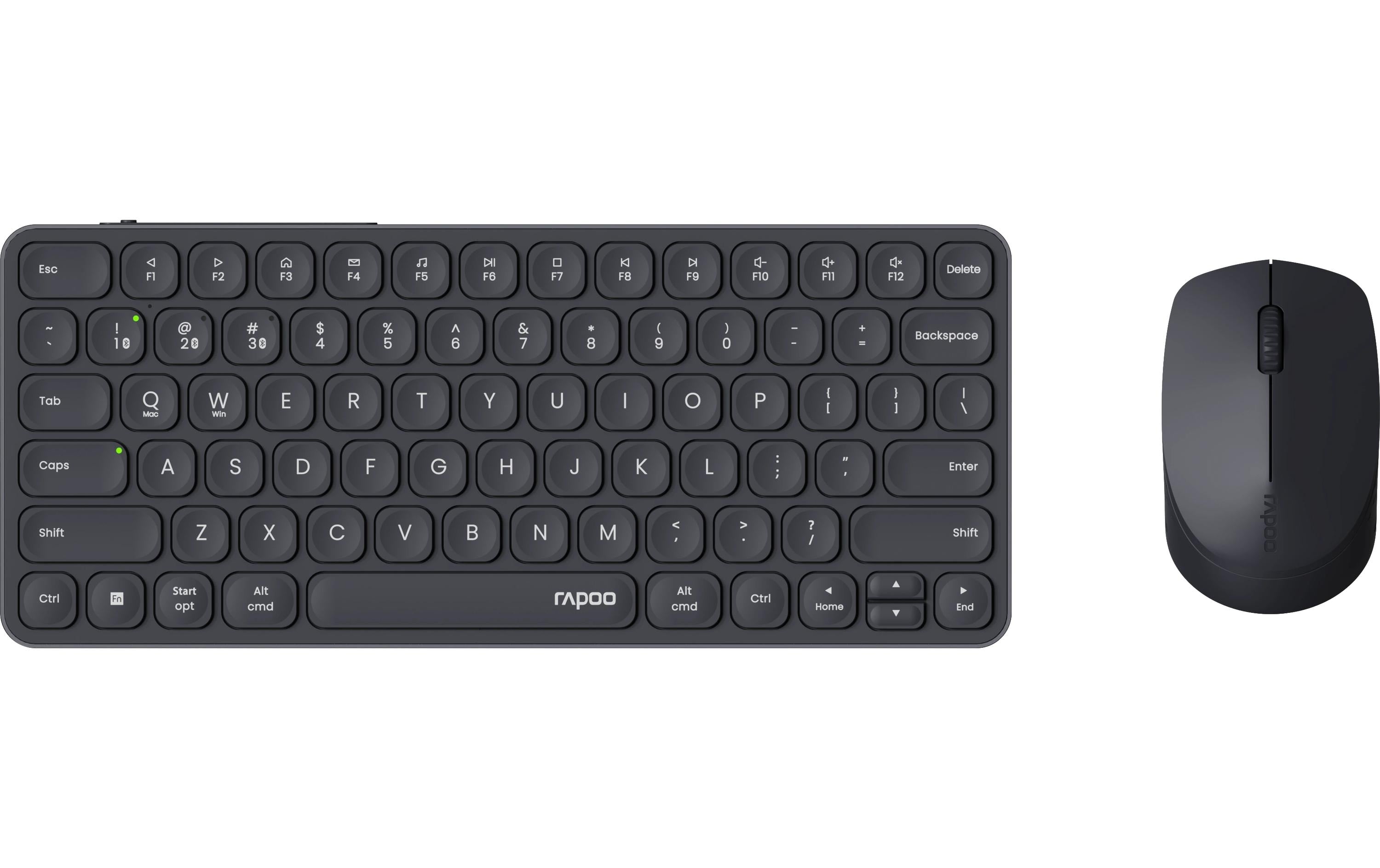 Rapoo Tastatur-Maus-Set 9610M ultraslim