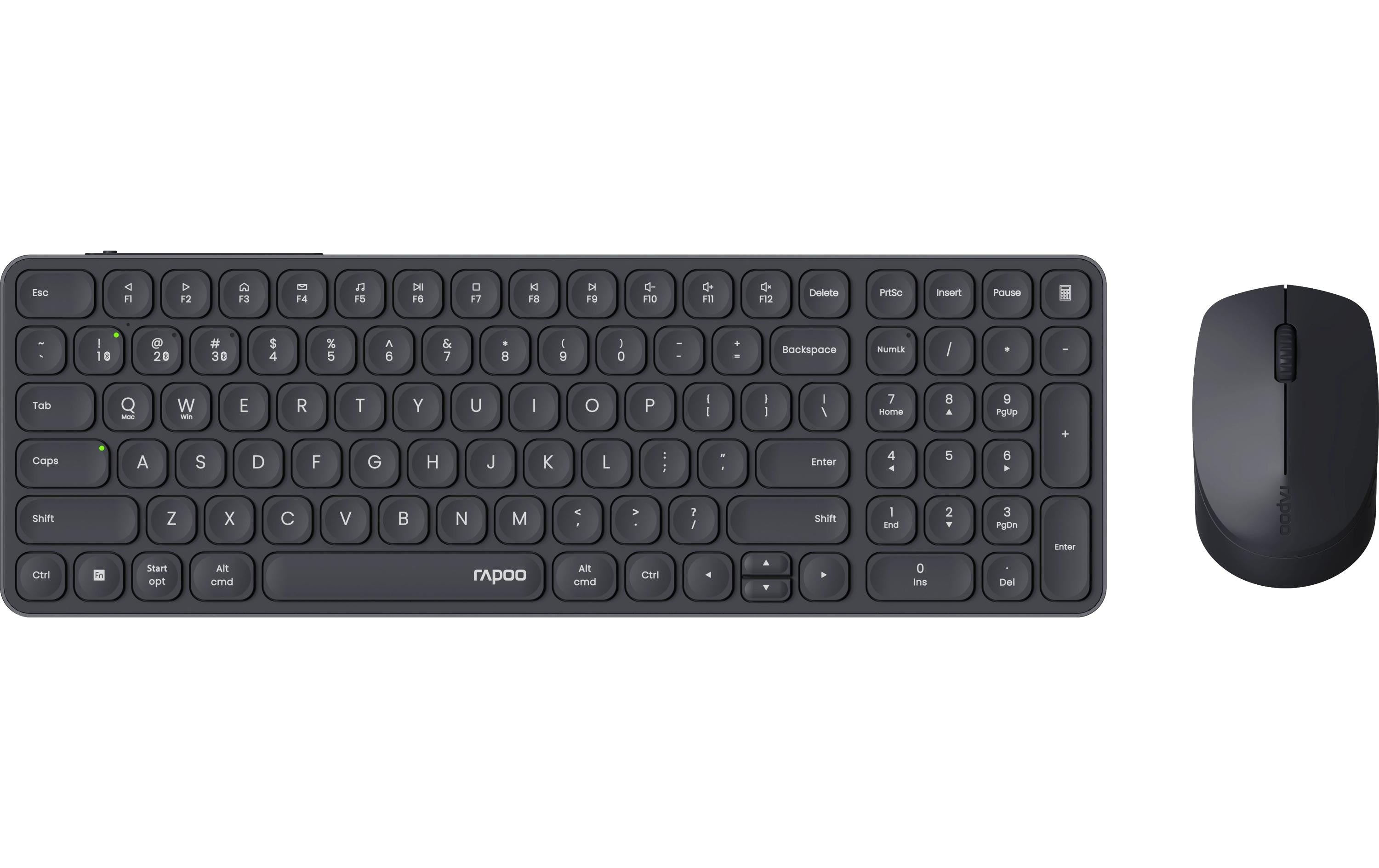 Rapoo Tastatur-Maus-Set 9710M ultraslim