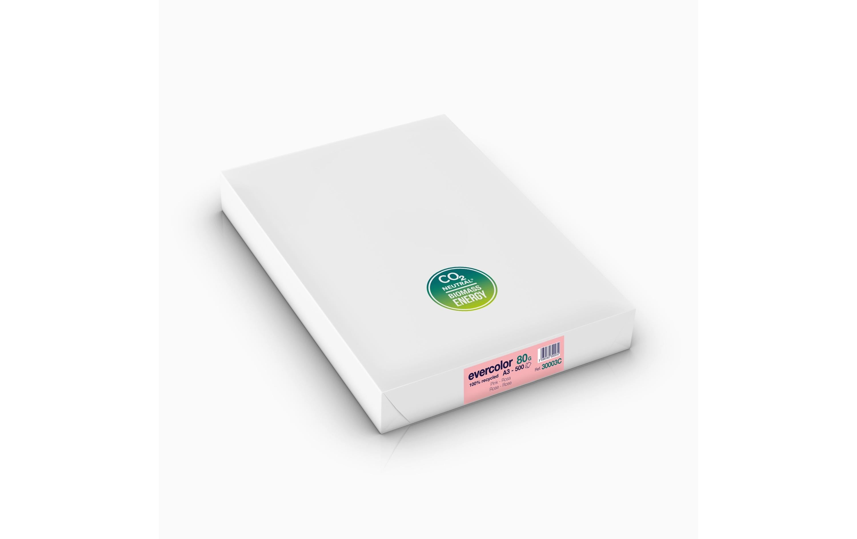 Clairefontaine Kopierpapier Evercolor A3, Rosa, 80 g/m²,500 Blatt