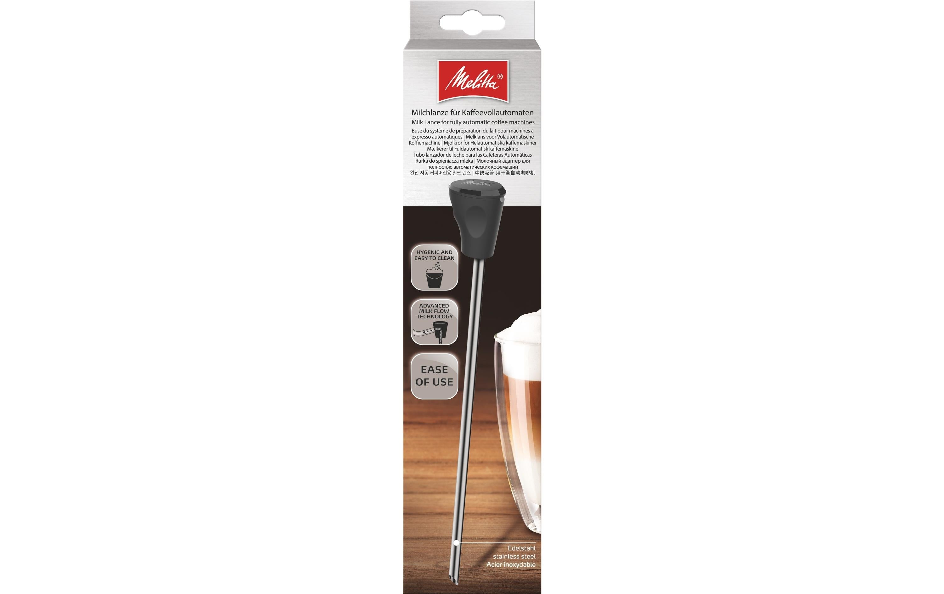 Melitta Aufschäumdüse Milchlanze für Kaffeevollautomaten 1