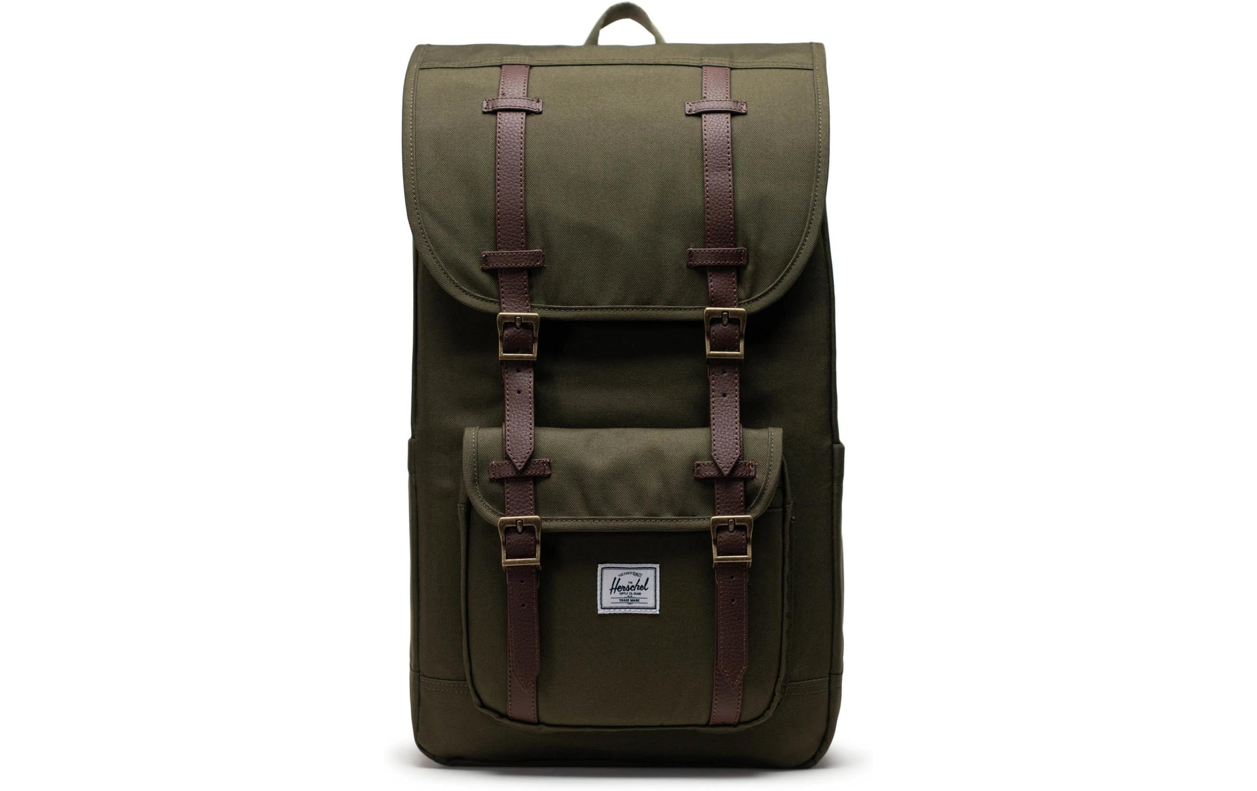 Herschel Rucksack Little America Olivgrün