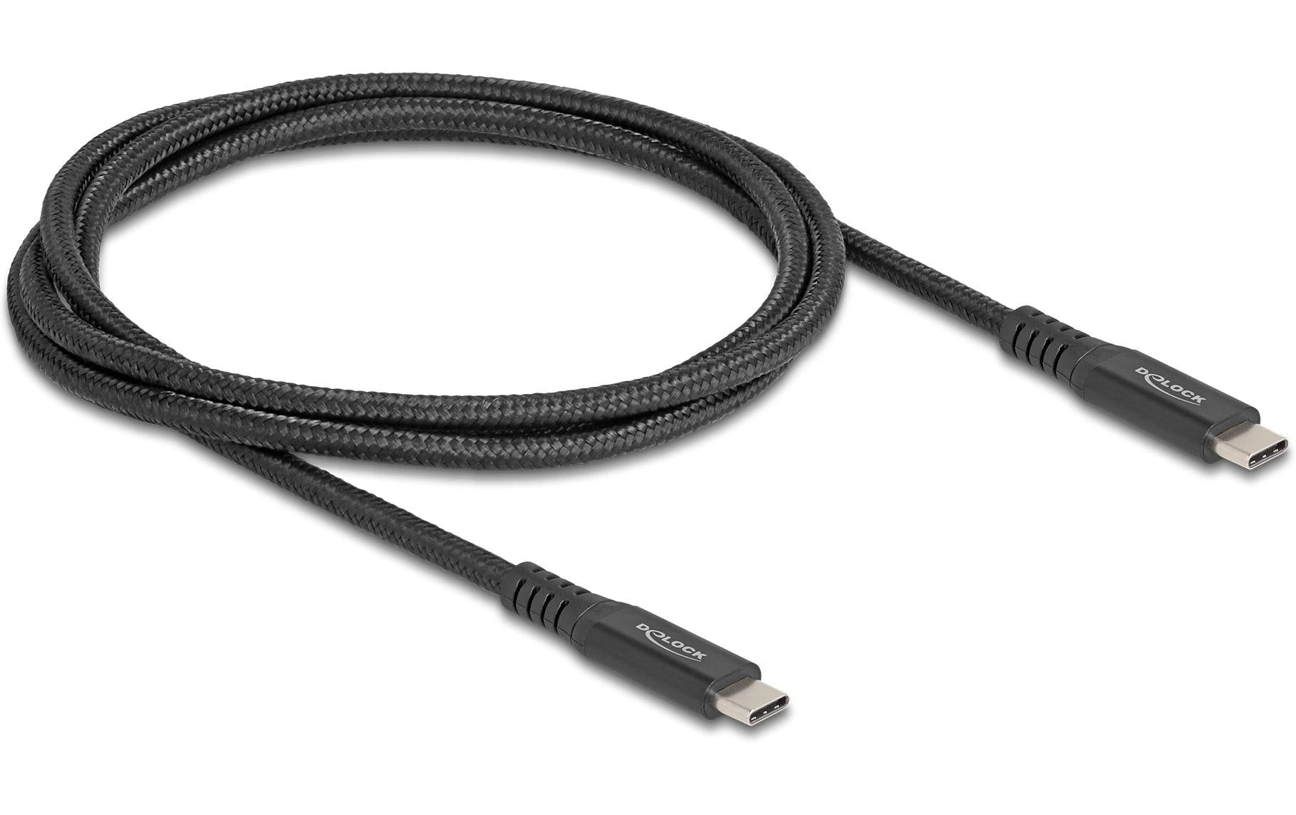 Delock USB4-Kabel Type-C Daten / Display / PCIe / PD 100W / 1 m