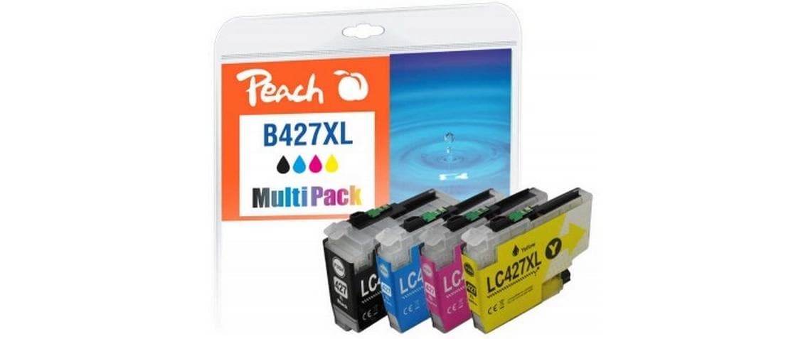 Peach Tinte Brother LC-427XL MP BK/C/M/Y