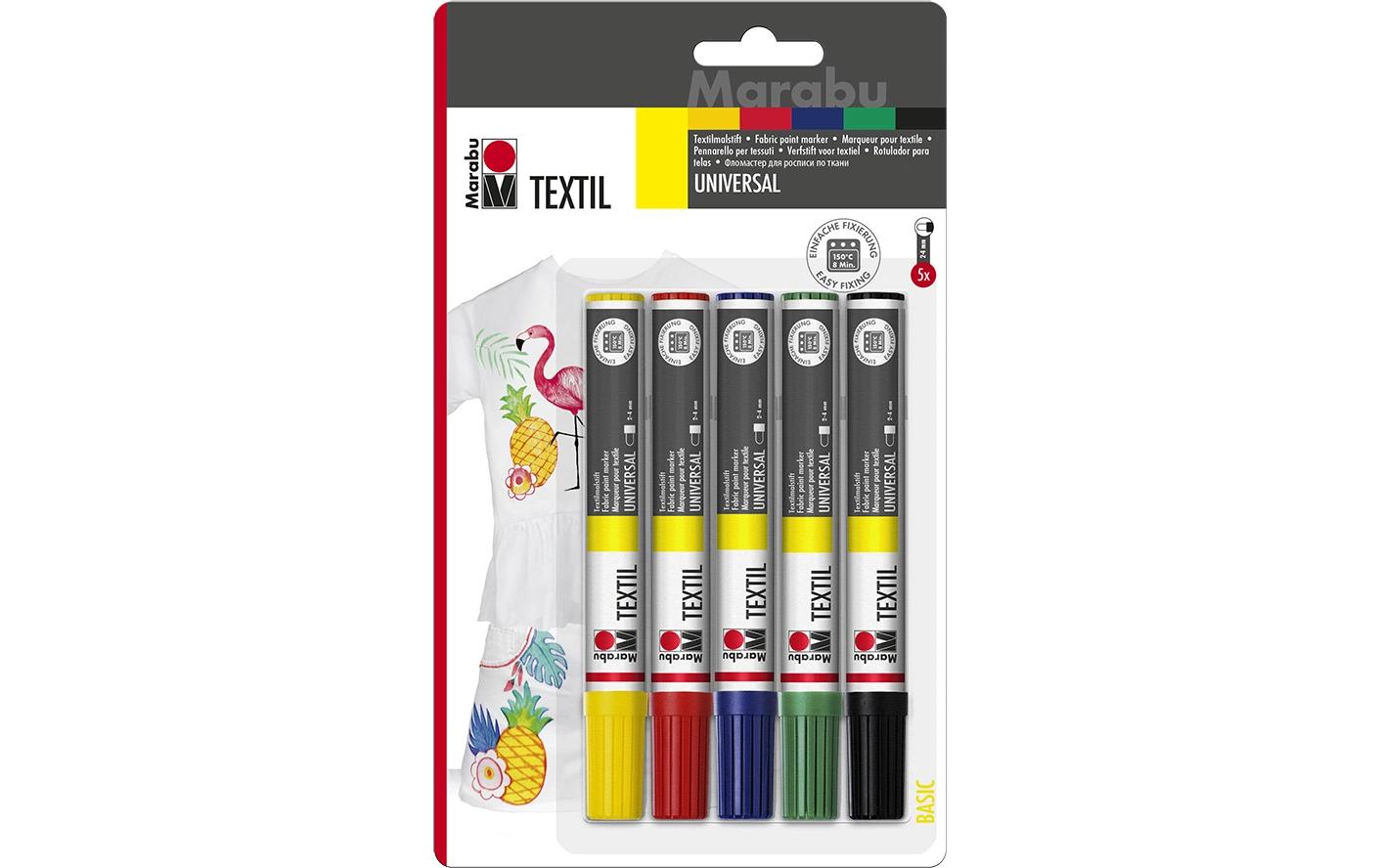 Marabu Textilmarker Painter 5 Stück