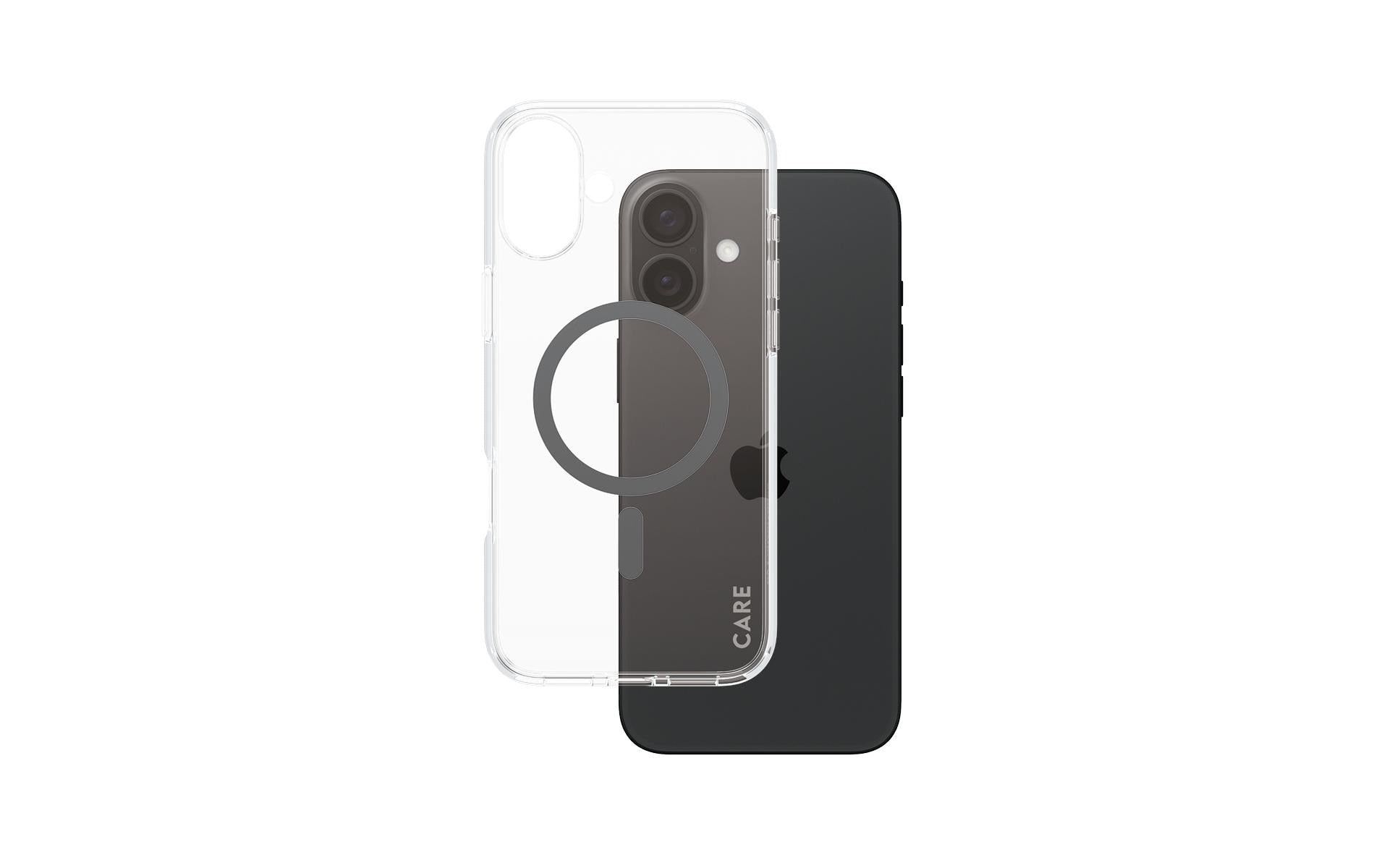 CARE Back Cover Flagship iPhone 16 Plus Schwarz