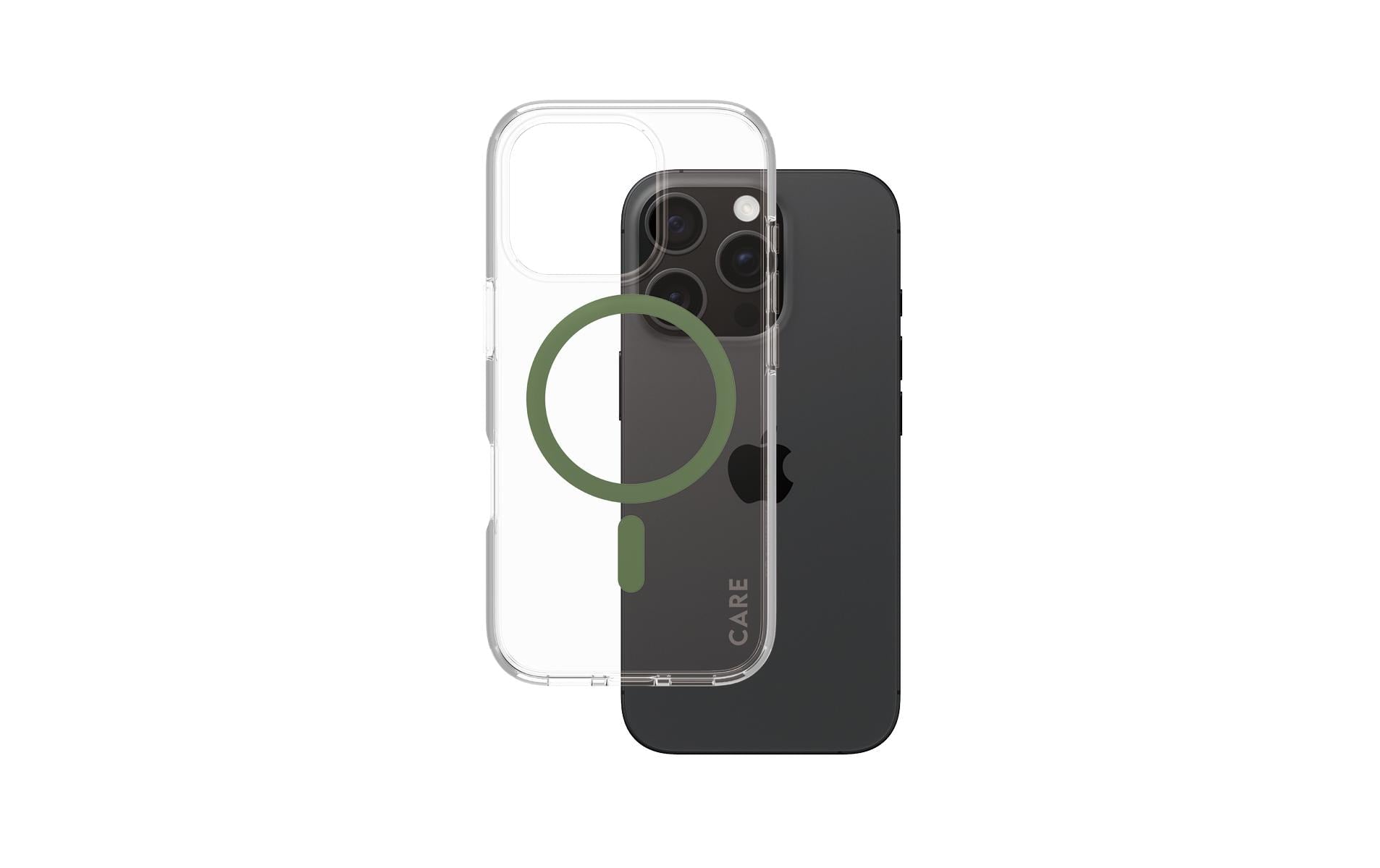 CARE Back Cover Flagship iPhone 16 Pro Grün