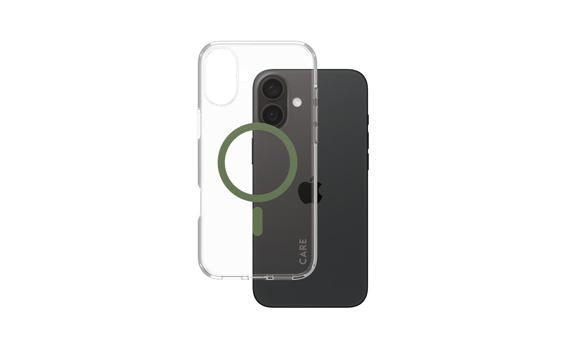 CARE Back Cover Flagship iPhone 16 Plus Grün
