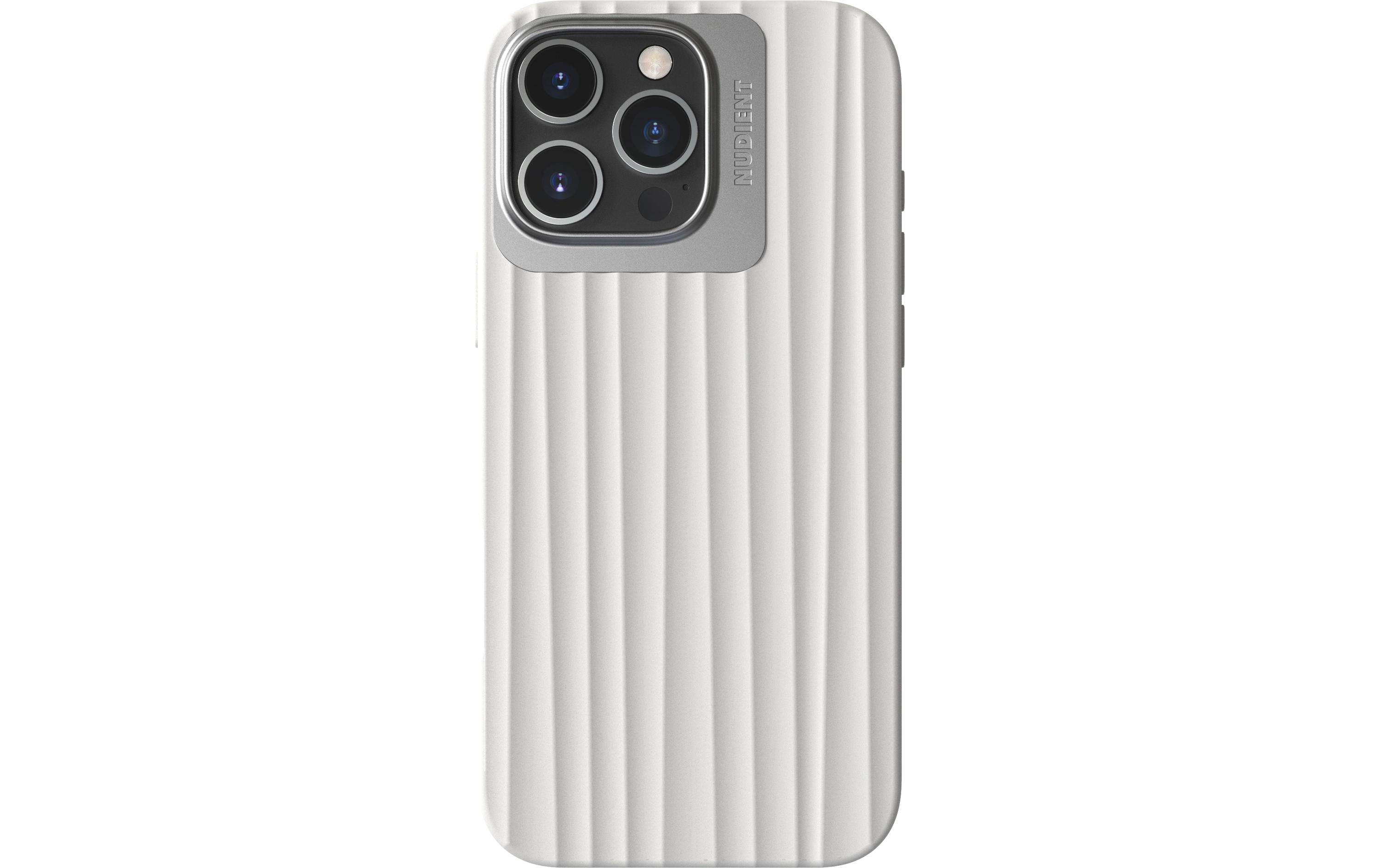 Nudient Back Cover Bold MagSafe iPhone 16 Pro Max Chalk White
