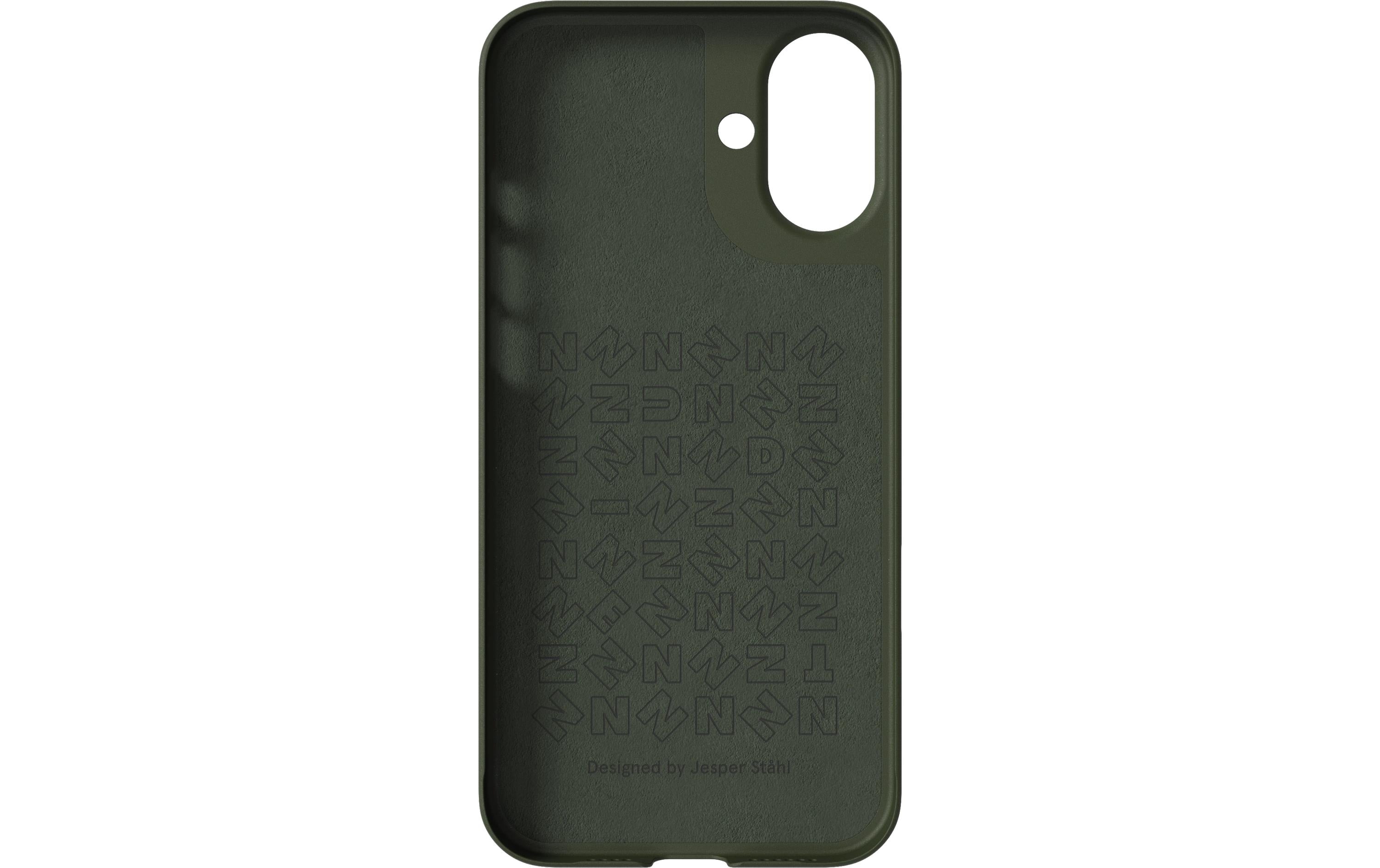 Nudient Back Cover Thin Case Magsafe iPhone 16 Plus Pine Green