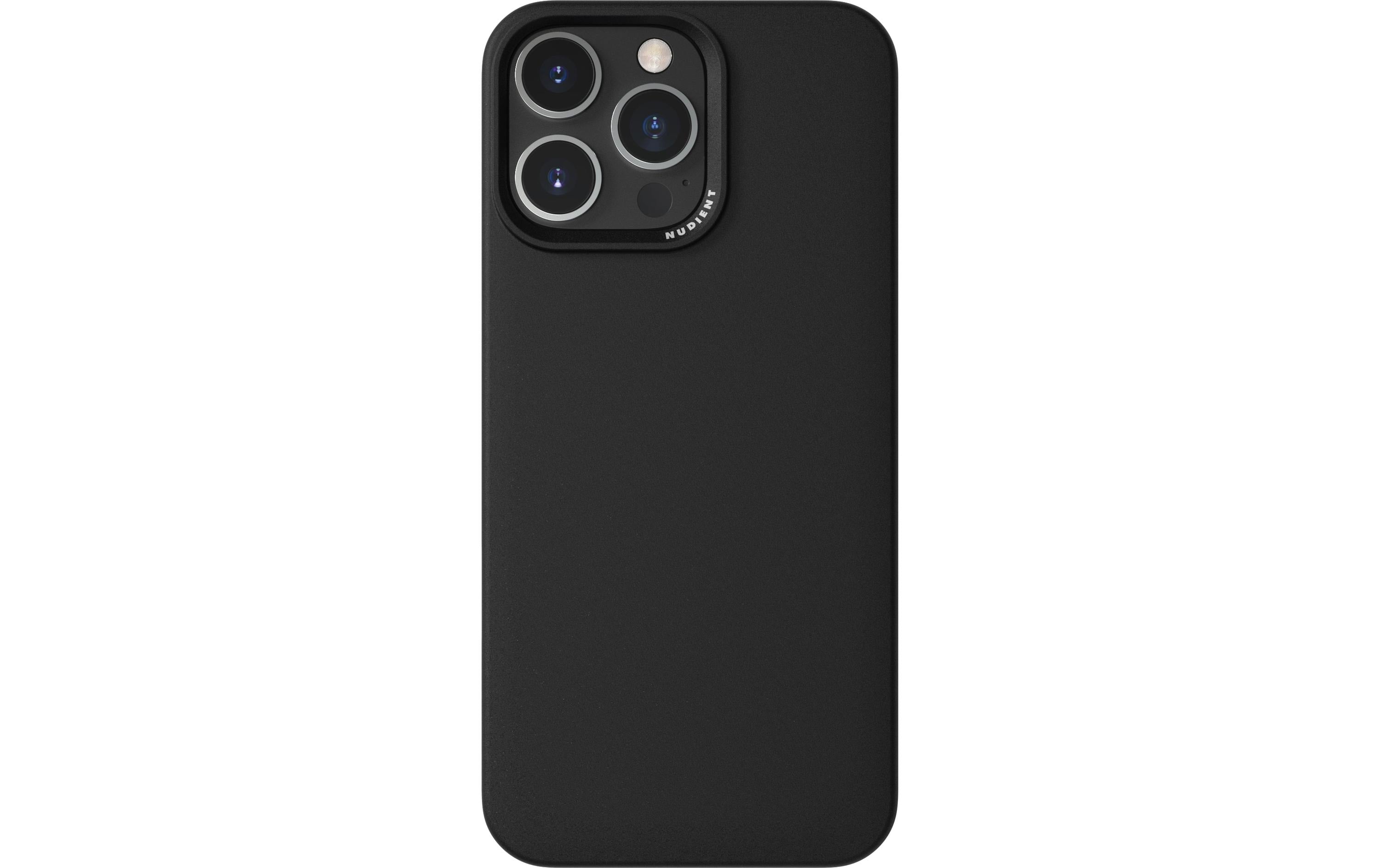 Nudient Back Cover Thin Case Magsafe iPhone 16 Pro Max Ink Black