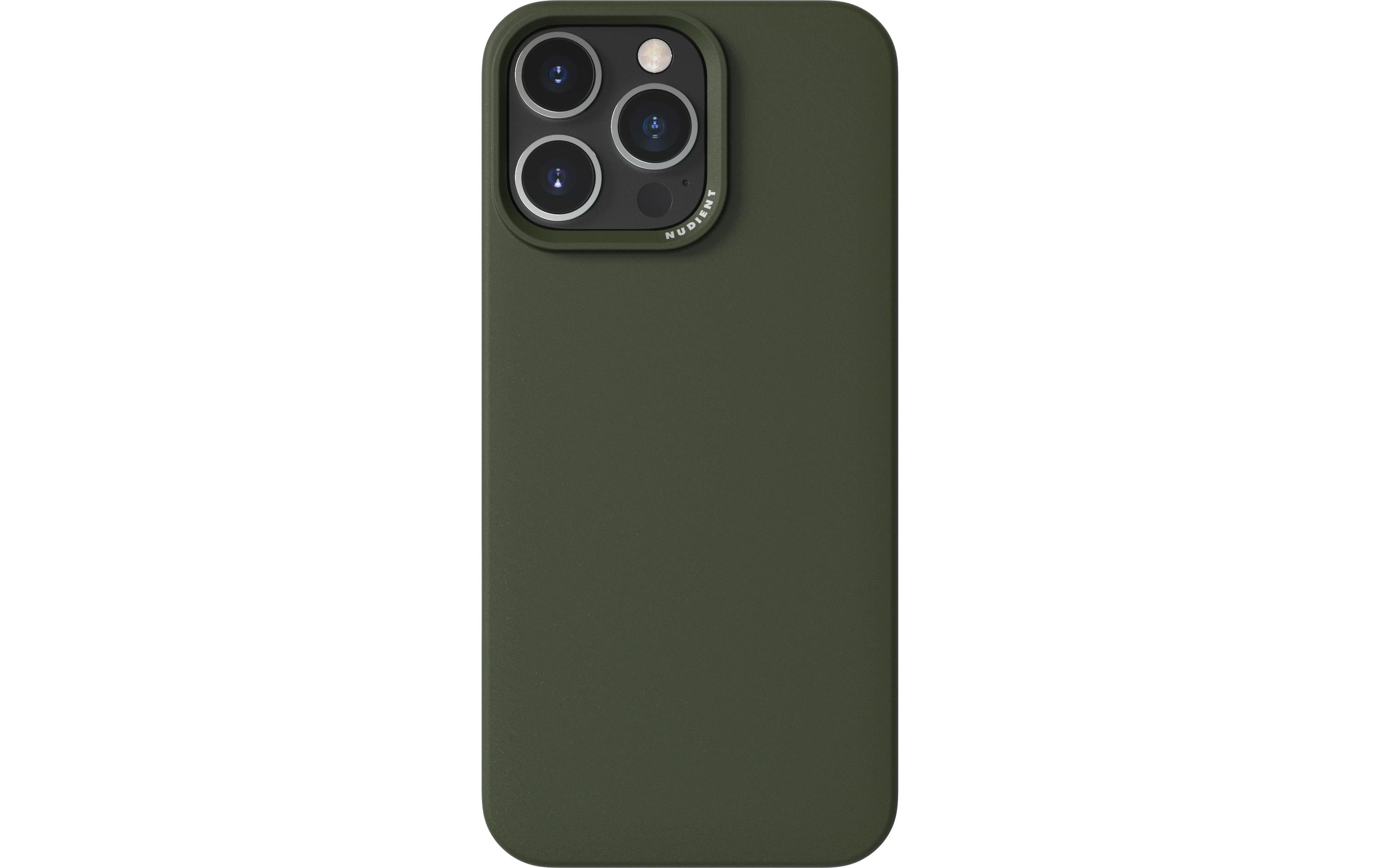 Nudient Back Cover Thin Case Magsafe iPhone 16 Pro Max Pine Green