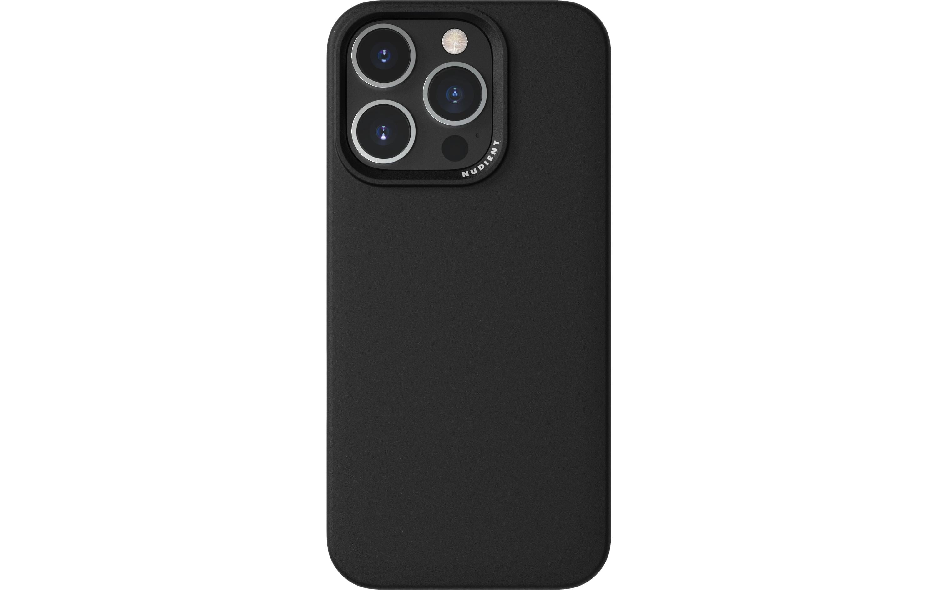 Nudient Back Cover Thin Case Magsafe iPhone 16 Pro Ink Black