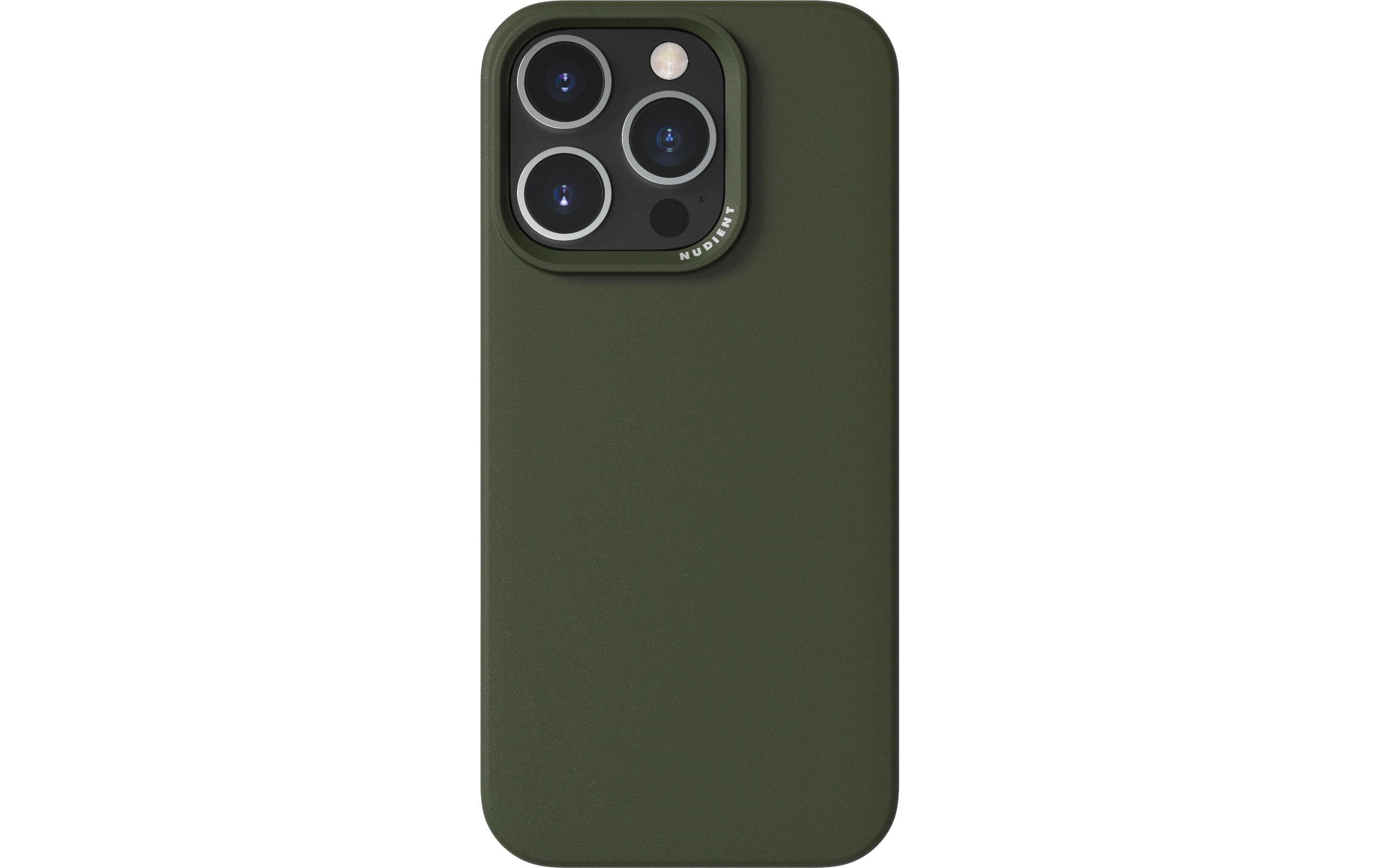 Nudient Back Cover Thin Case Magsafe iPhone 16 Pro Pine Green