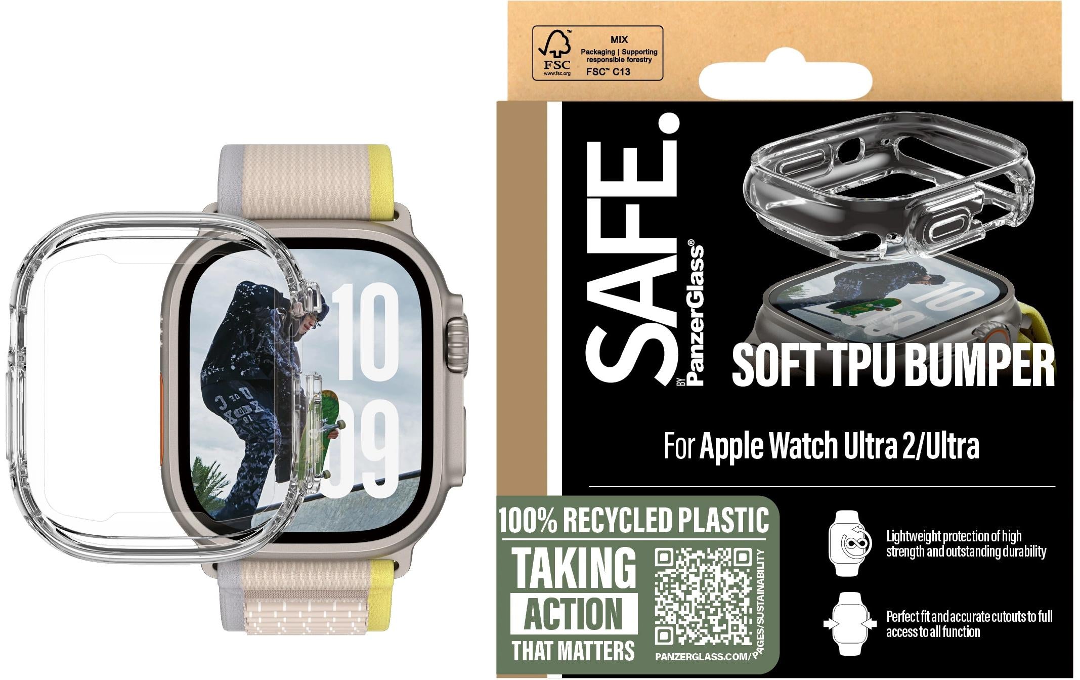 SAFE. Displayschutz TPU Bumper Transparent