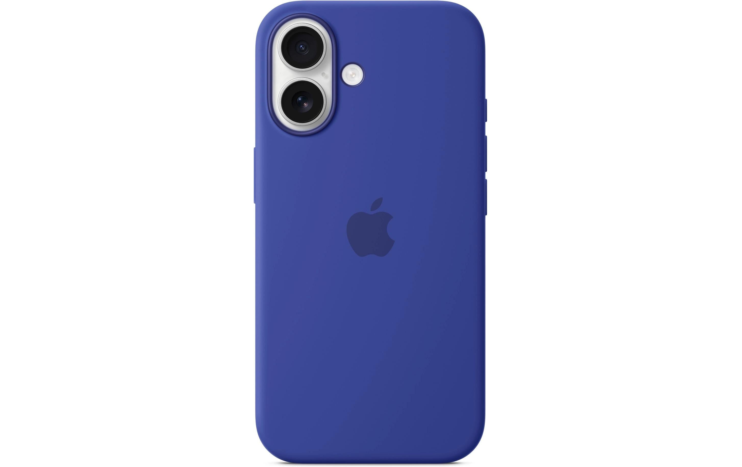 Apple Silicone Case mit MagSafe iPhone 16 Ultramarin