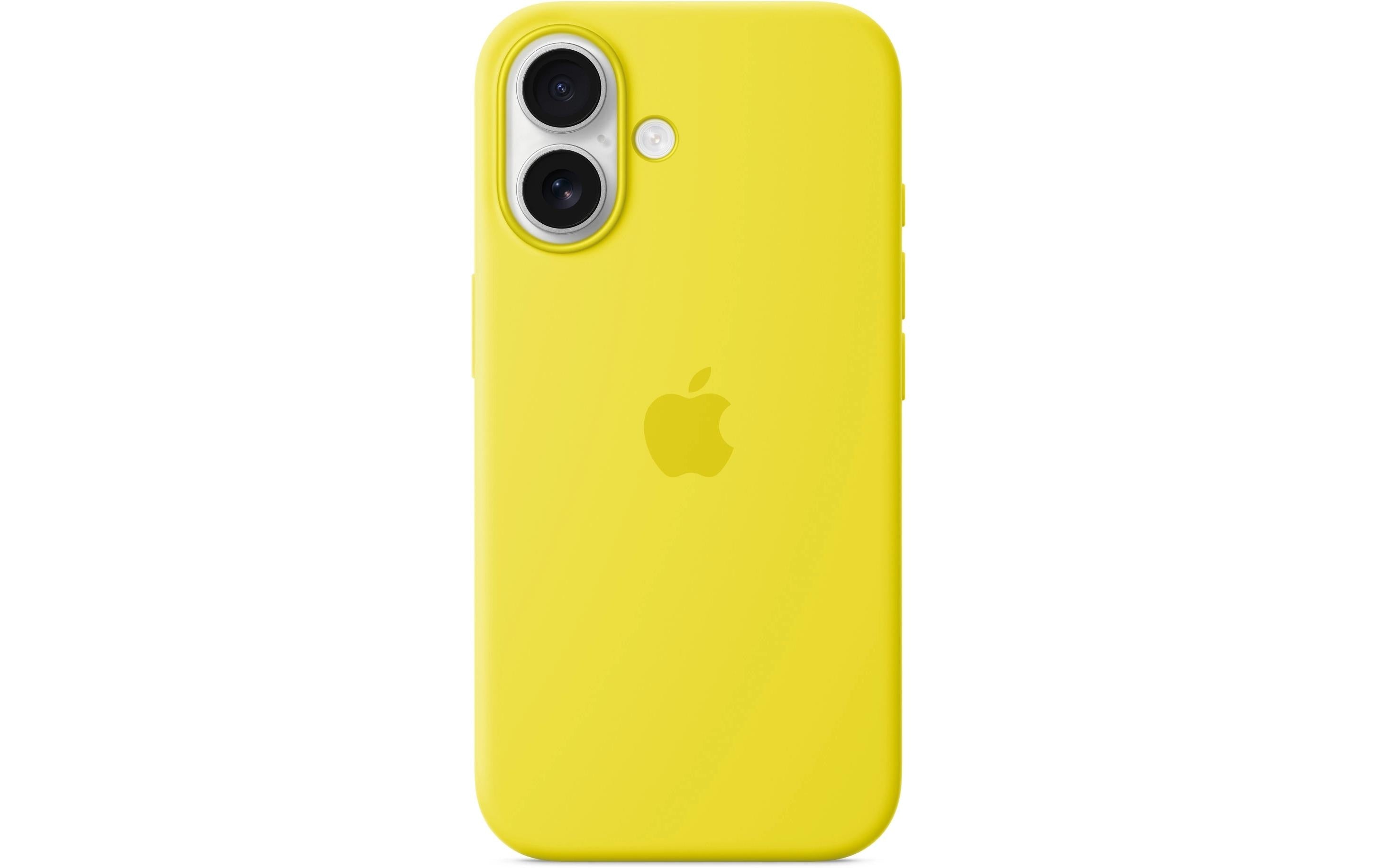 Apple Silicone Case mit MagSafe iPhone 16 Sternfrucht