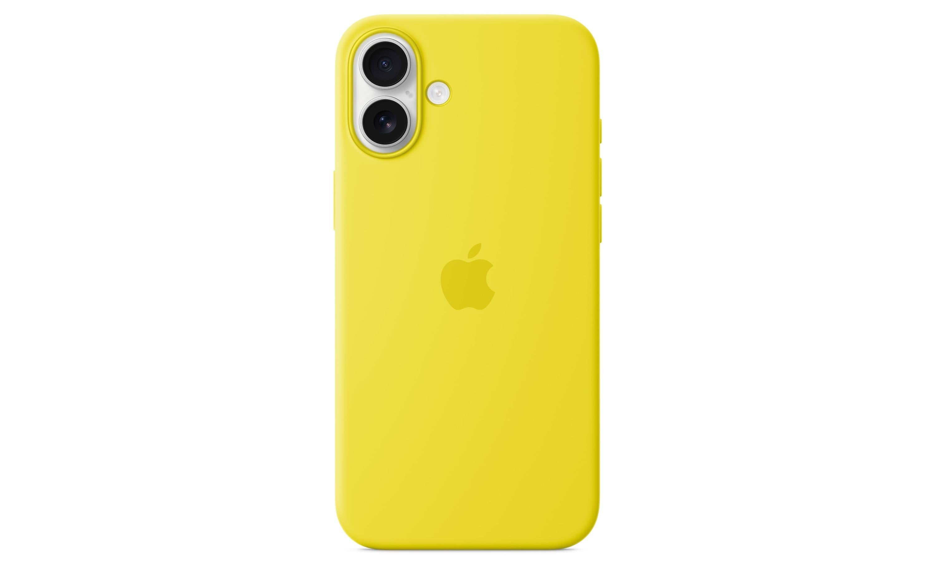 Apple Silicone Case mit MagSafe iPhone 16 Plus Sternfrucht