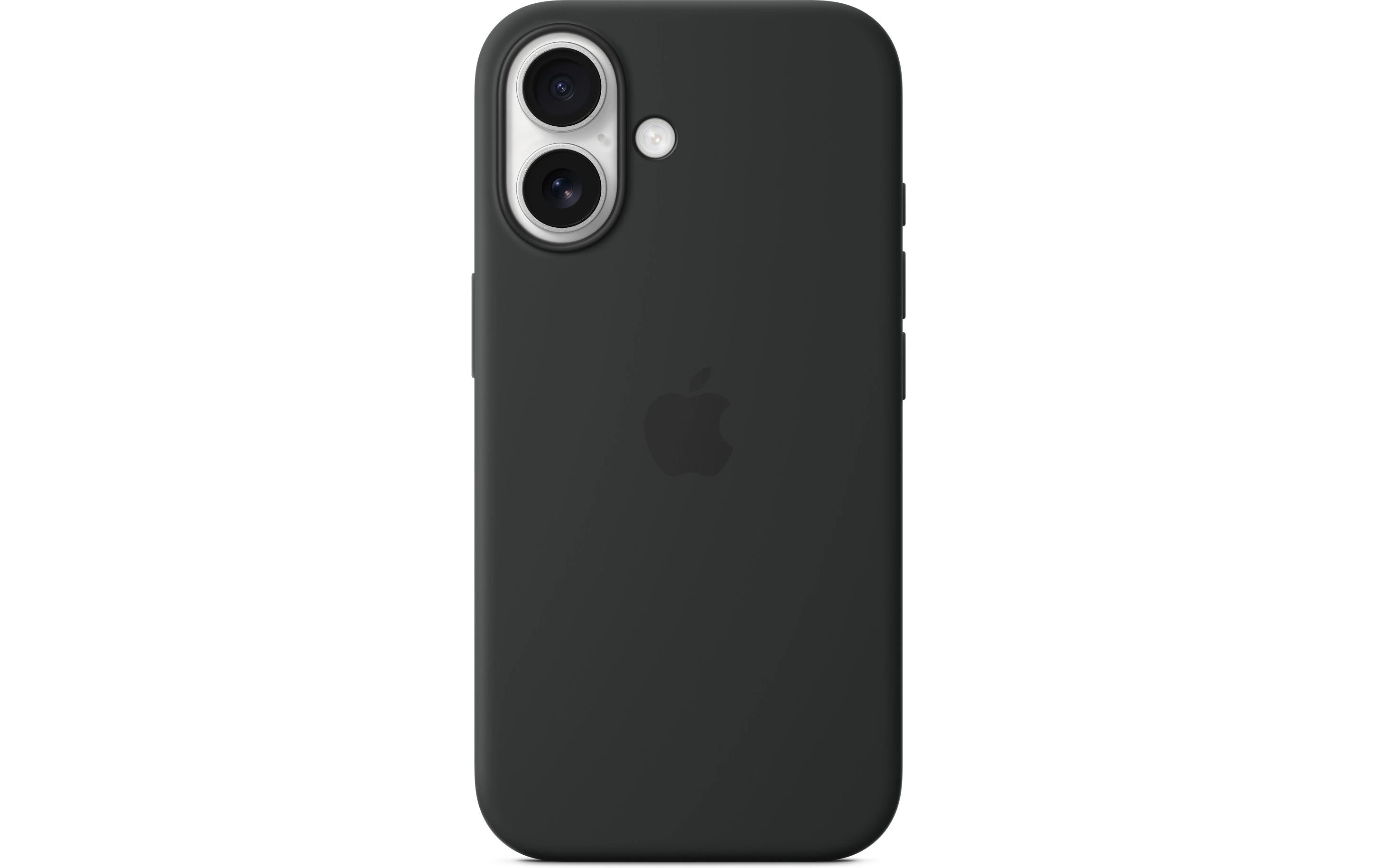 Apple Silicone Case mit MagSafe iPhone 16 Schwarz