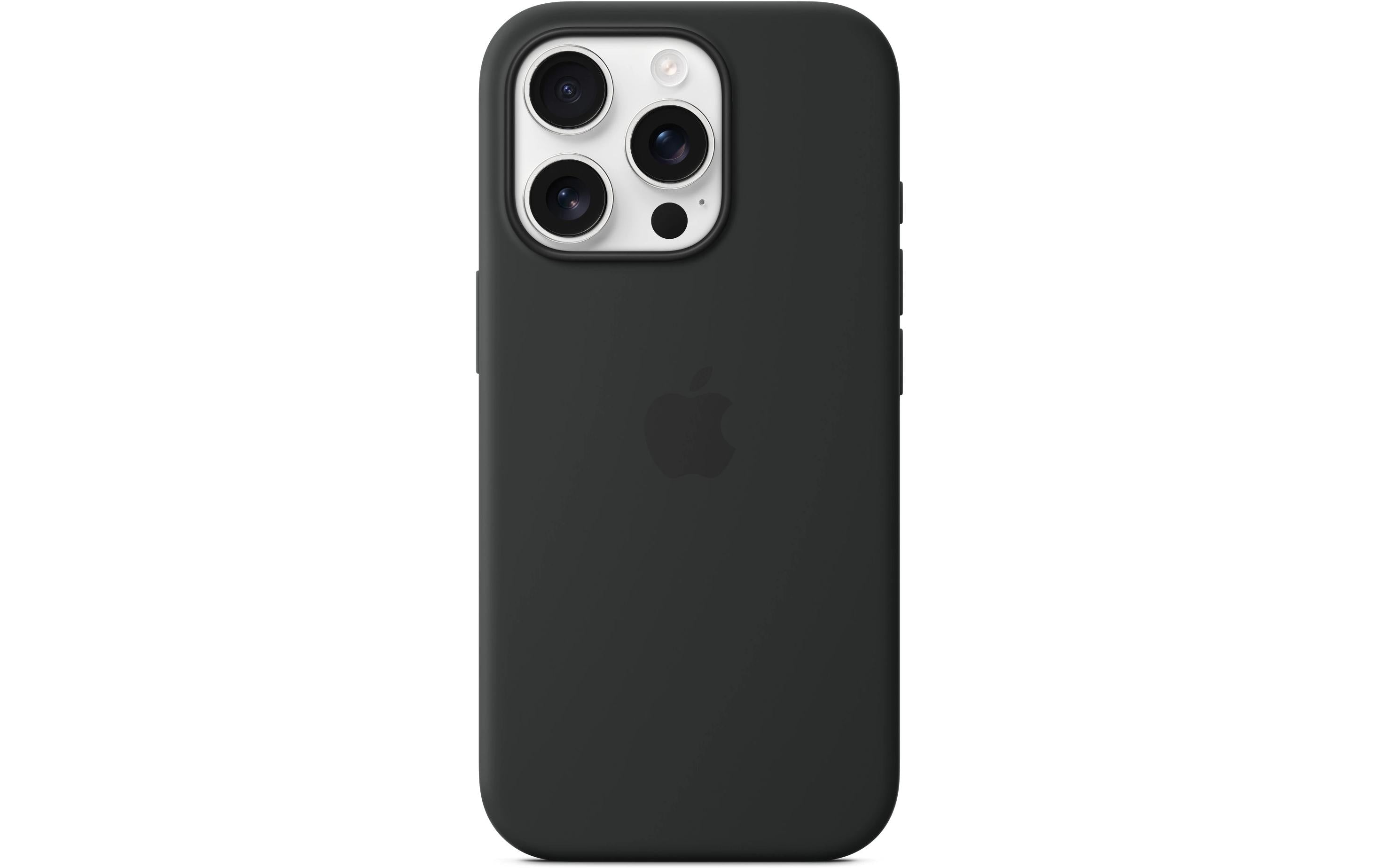 Apple Silicone Case mit MagSafe iPhone 16 Pro Schwarz