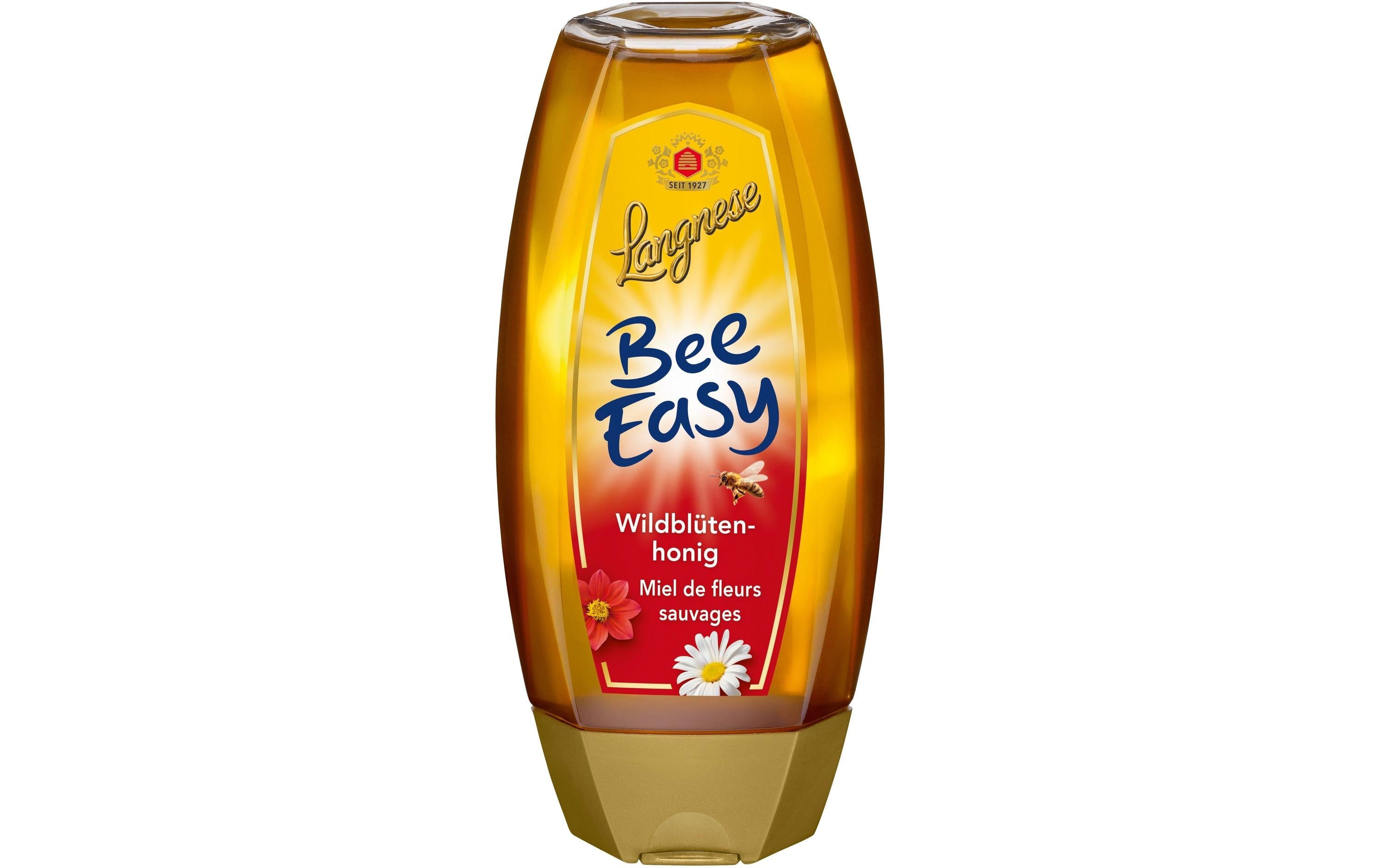 Langnese Dispenser Bee Easy Wildblütenhonig 500 g