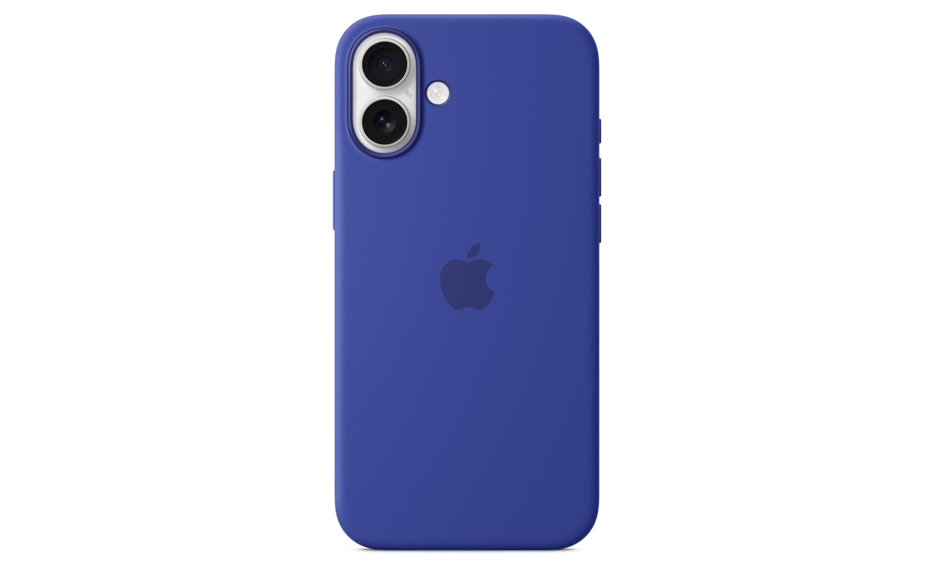 Apple Silicone Case mit MagSafe iPhone 16 Plus Ultramarin