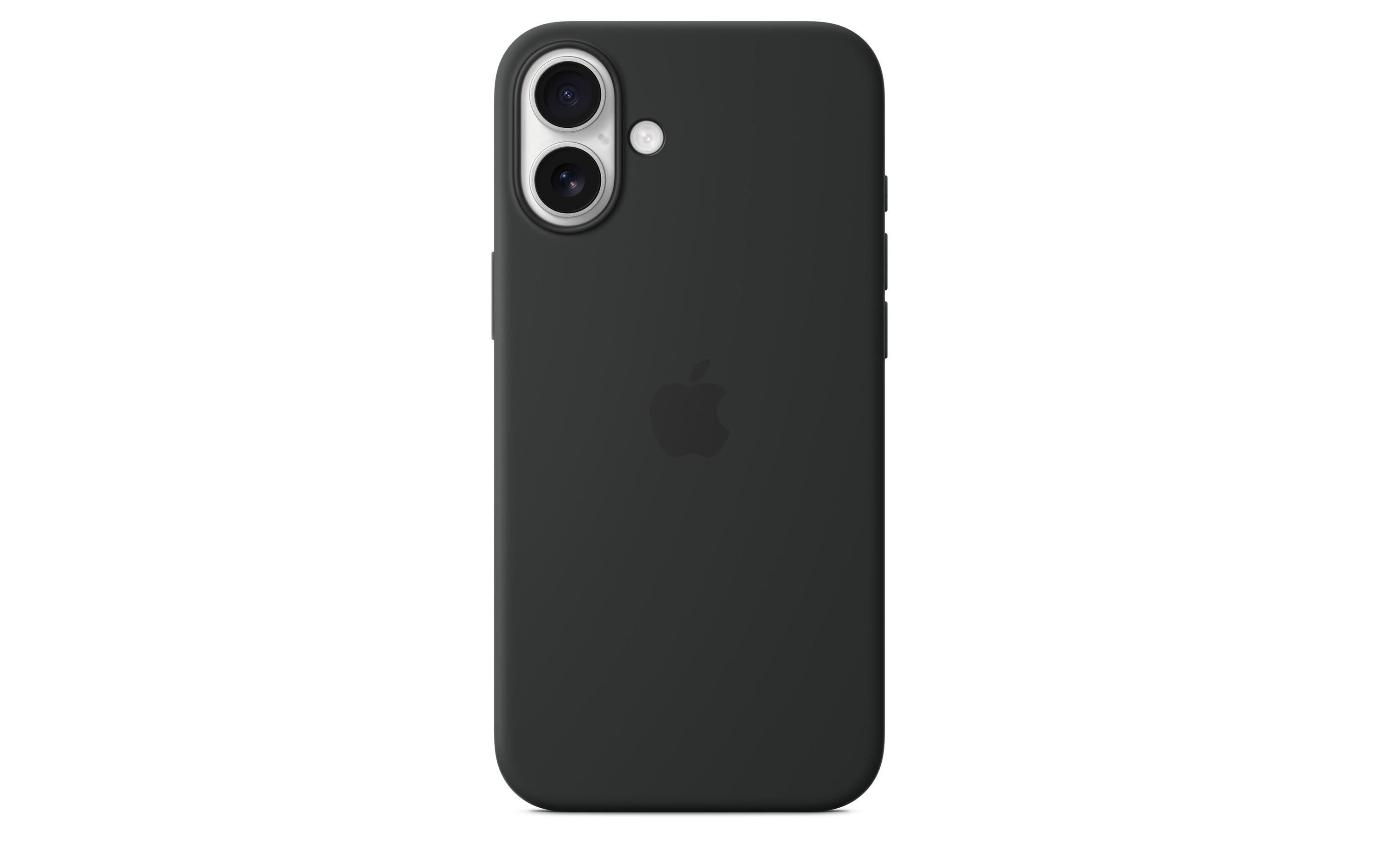 Apple Silicone Case mit MagSafe iPhone 16 Plus Schwarz