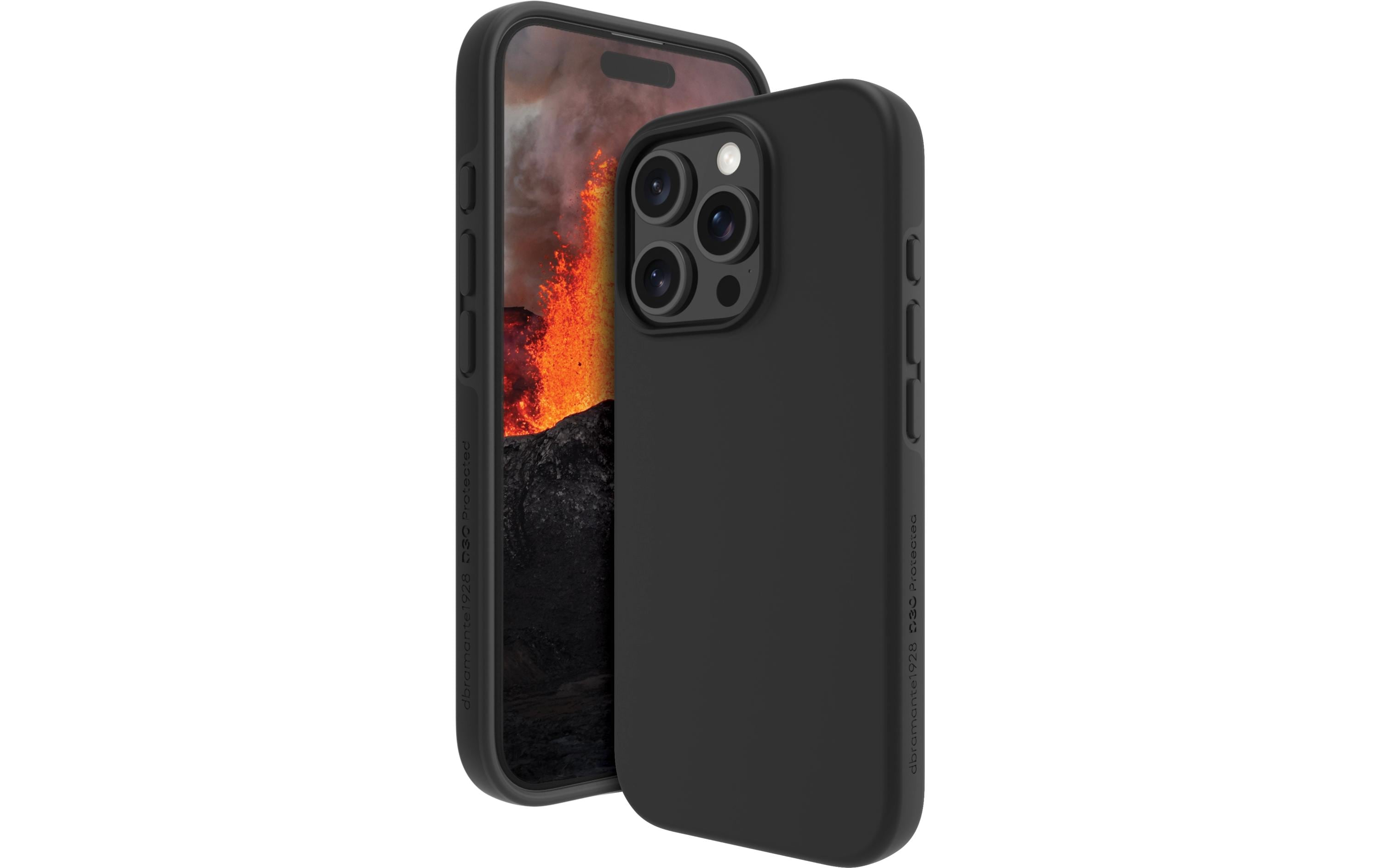 dbramante1928 Back Cover Iceland Ultra D3O iPhone 16 Pro Max Schwarz