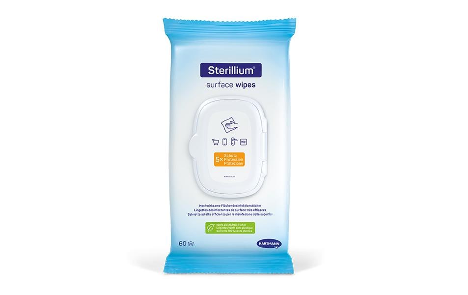 Sterillium Desinfektionstücher Surface Wipes 60 Stück