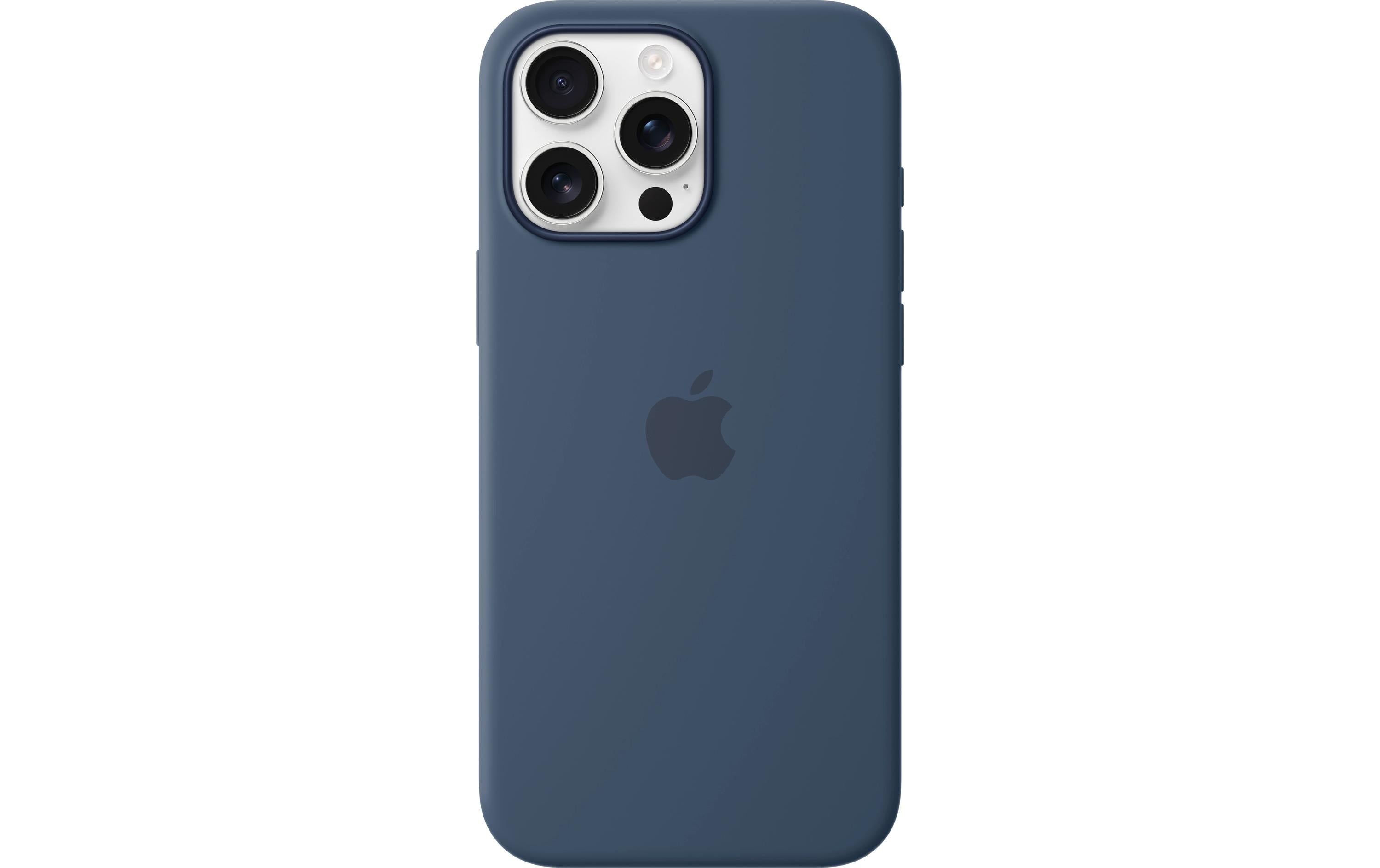 Apple Silicone Case mit MagSafe iPhone 16 Pro Max Denim