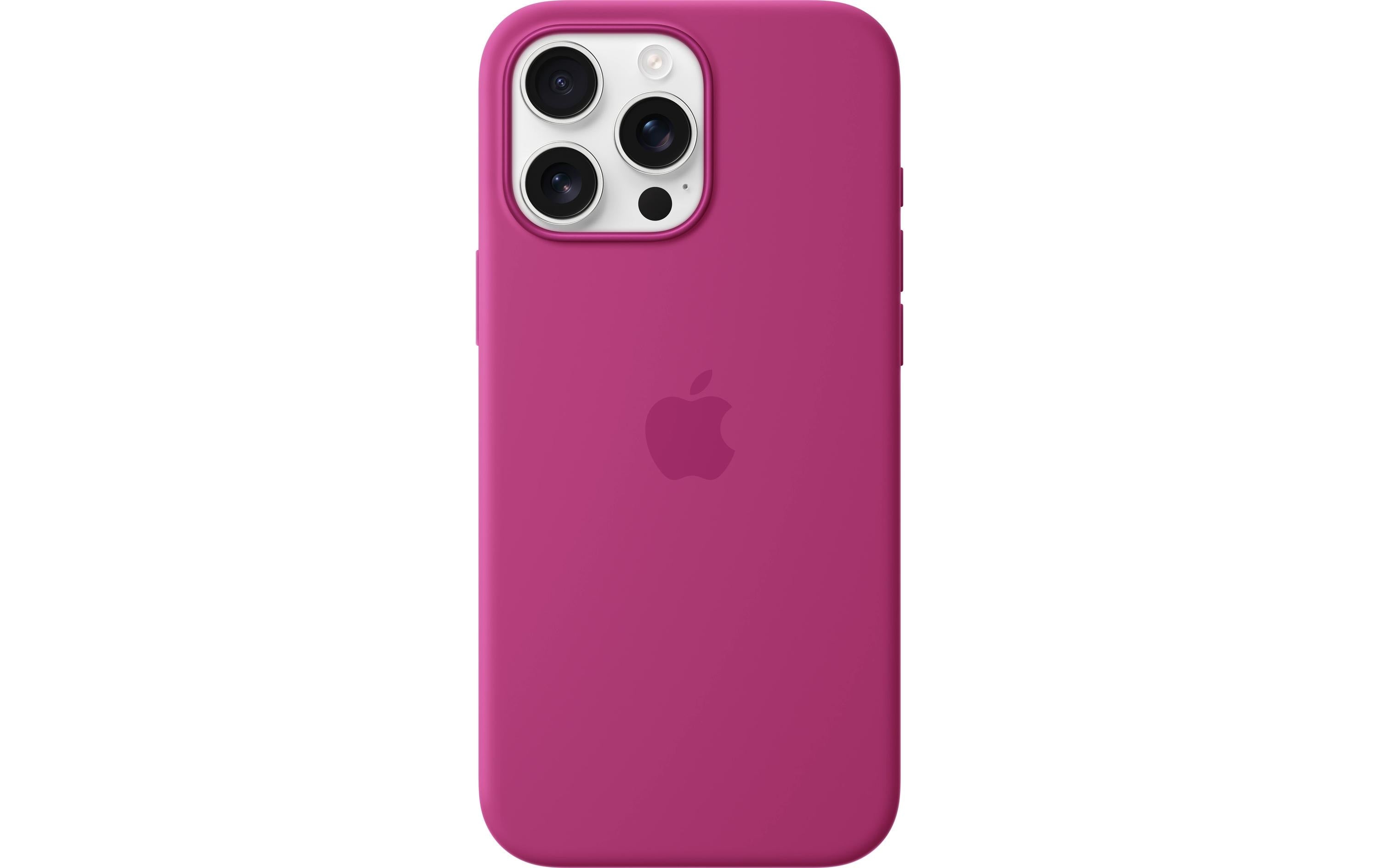 Apple Silicone Case mit MagSafe iPhone 16 Pro Max Fuchsia