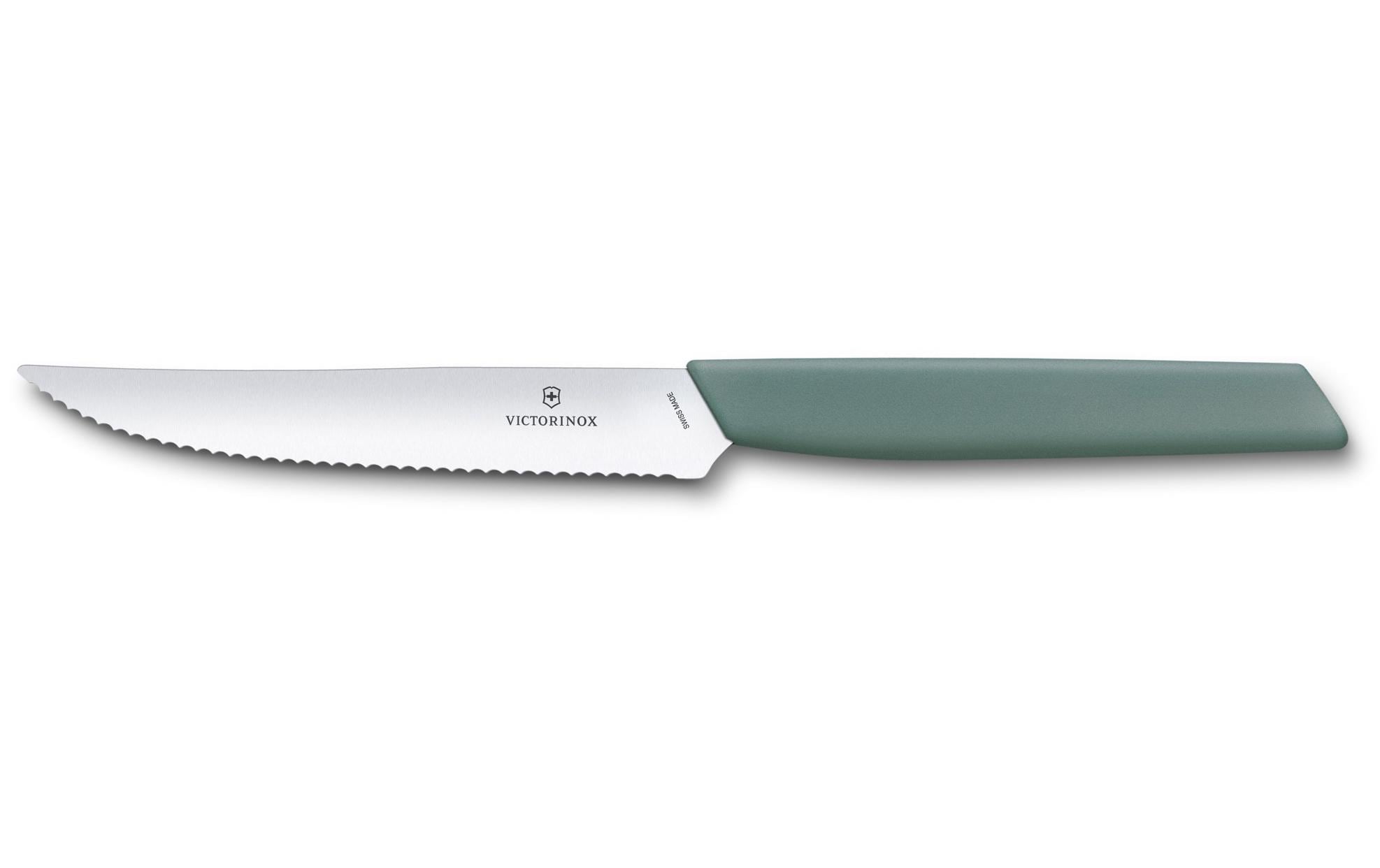 Victorinox Steakmesser Swiss Modern 1 Stück, Sage